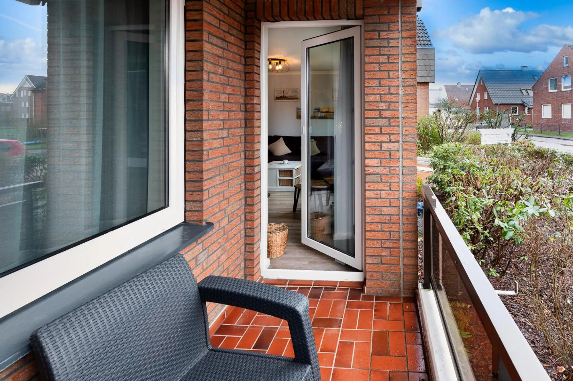 Balcony/Terrace in Haus Mühlentrift Döse