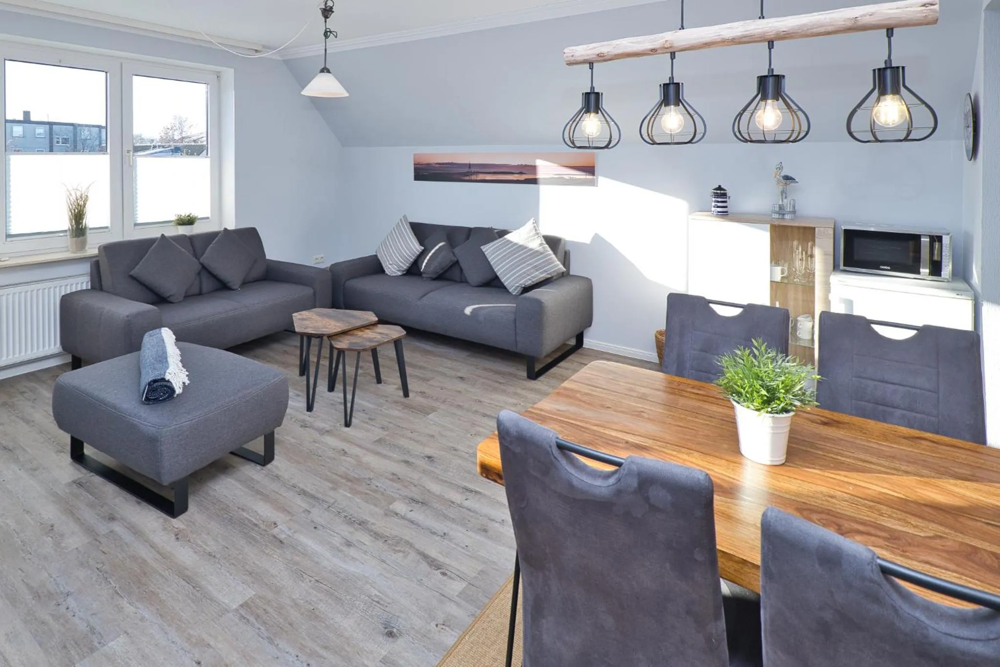Living room in Haus Mühlentrift Döse