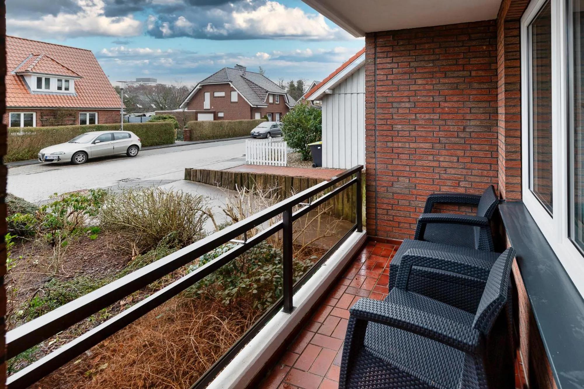 Balcony/Terrace in Haus Mühlentrift Döse