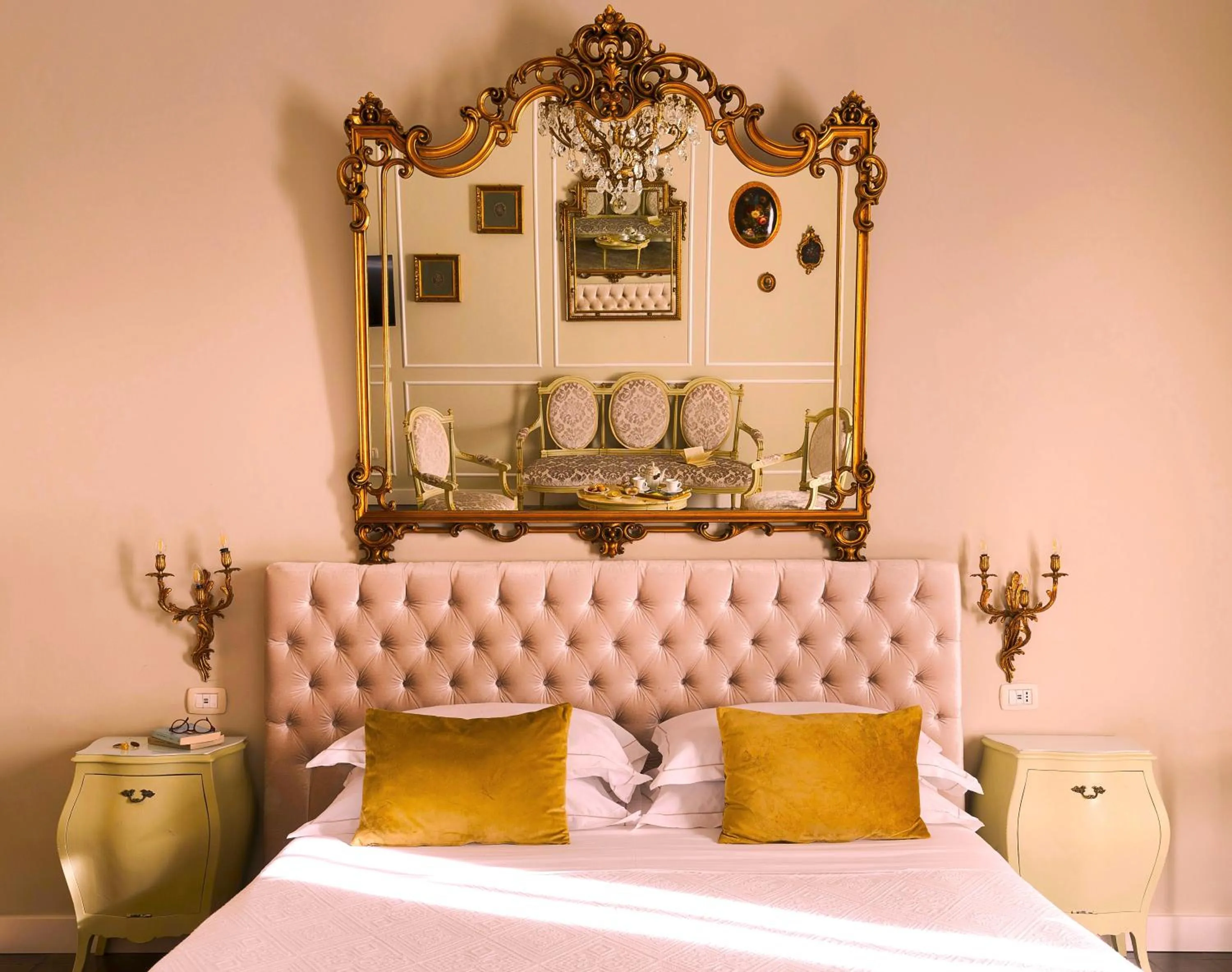 Bedroom, Bed in B&B Palazzo Cerami