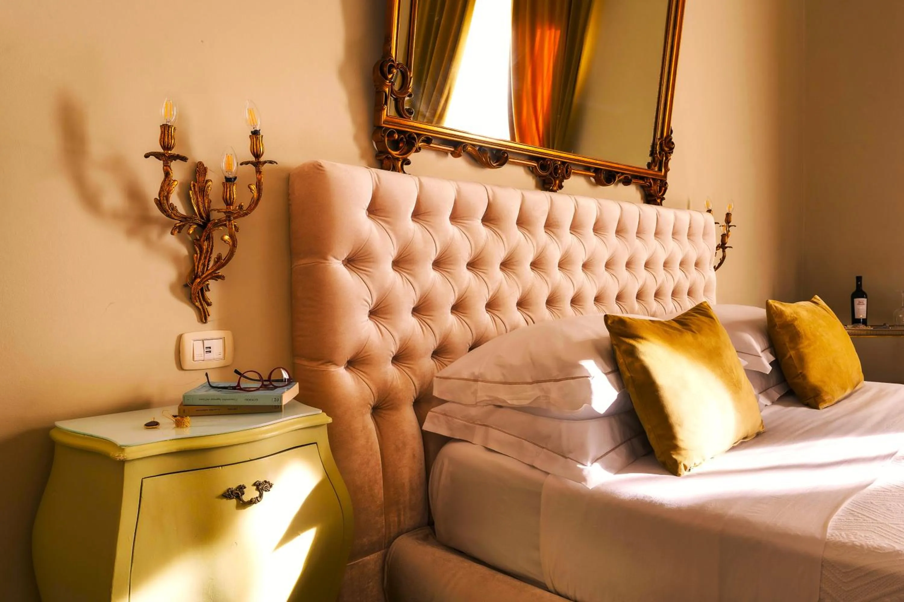 Bedroom, Bed in B&B Palazzo Cerami