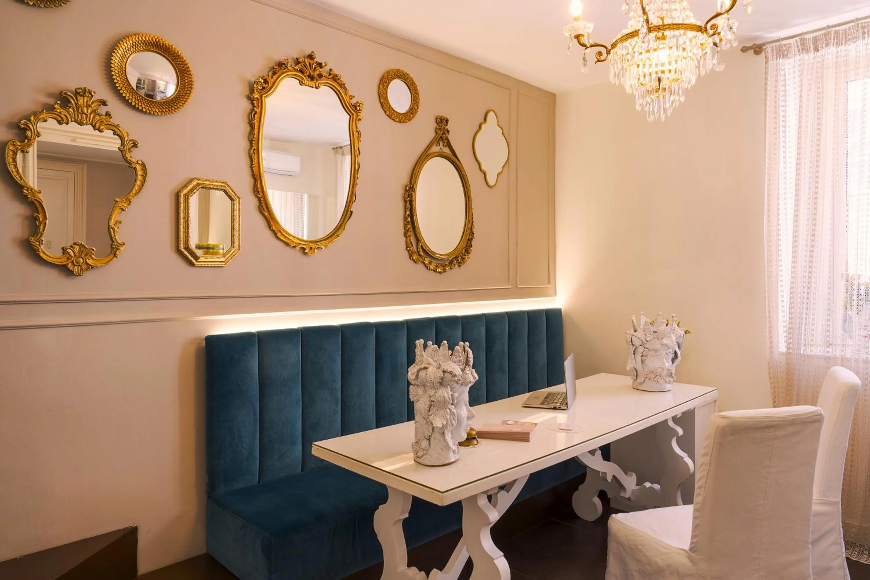 Lobby or reception in B&B Palazzo Cerami