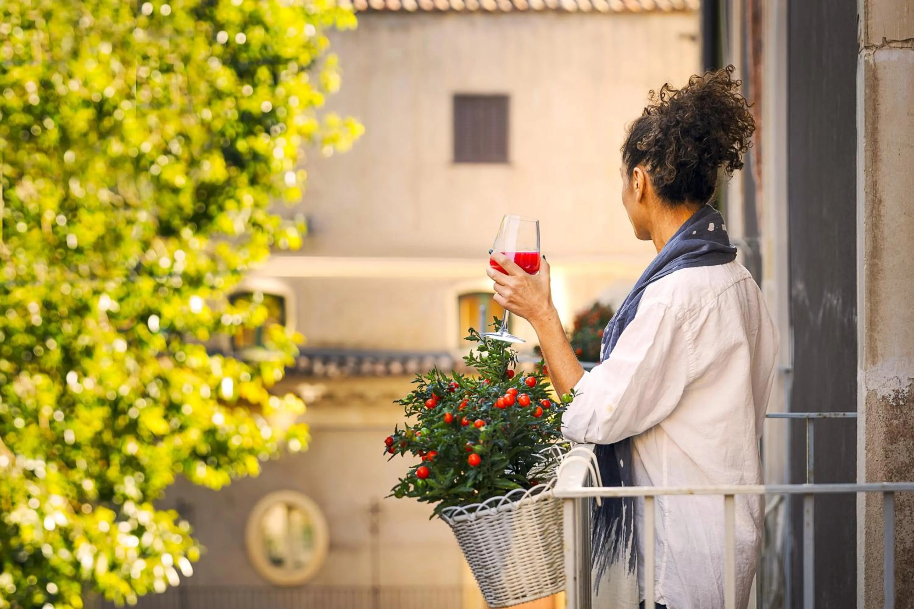 City view in B&B Palazzo Cerami