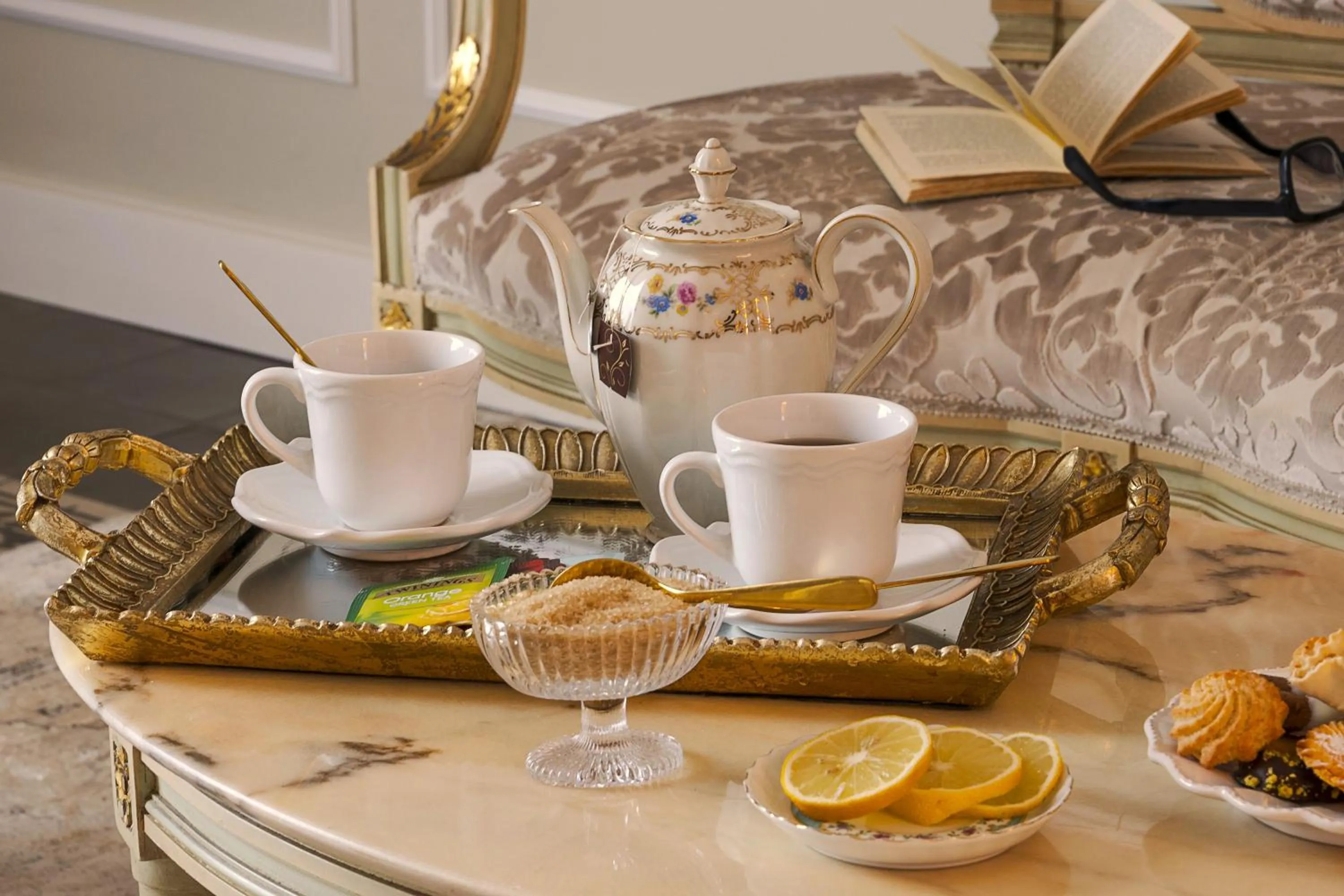 Decorative detail in B&B Palazzo Cerami