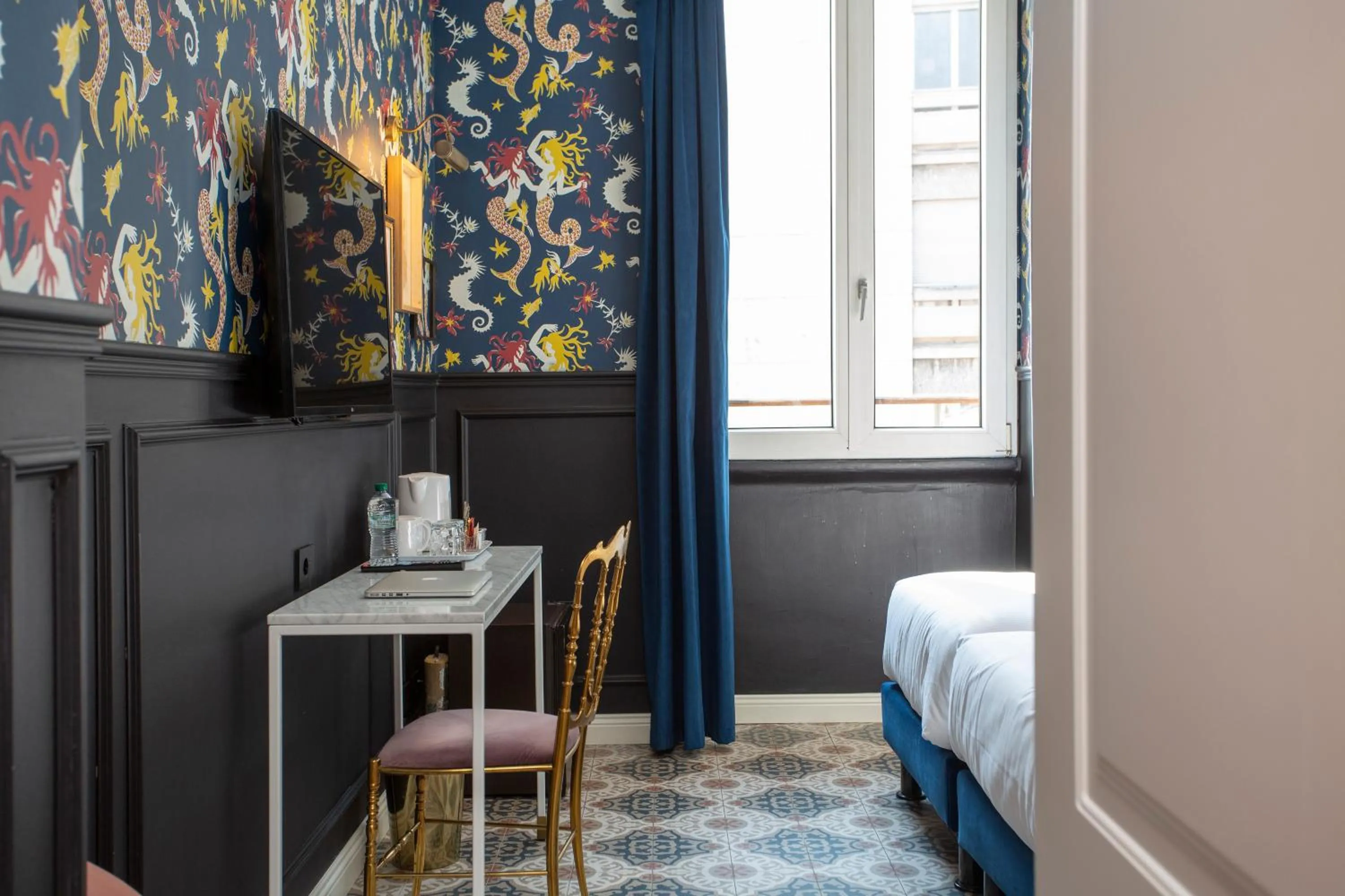 Photo of the whole room, Bed in Casual Eclettico Milano