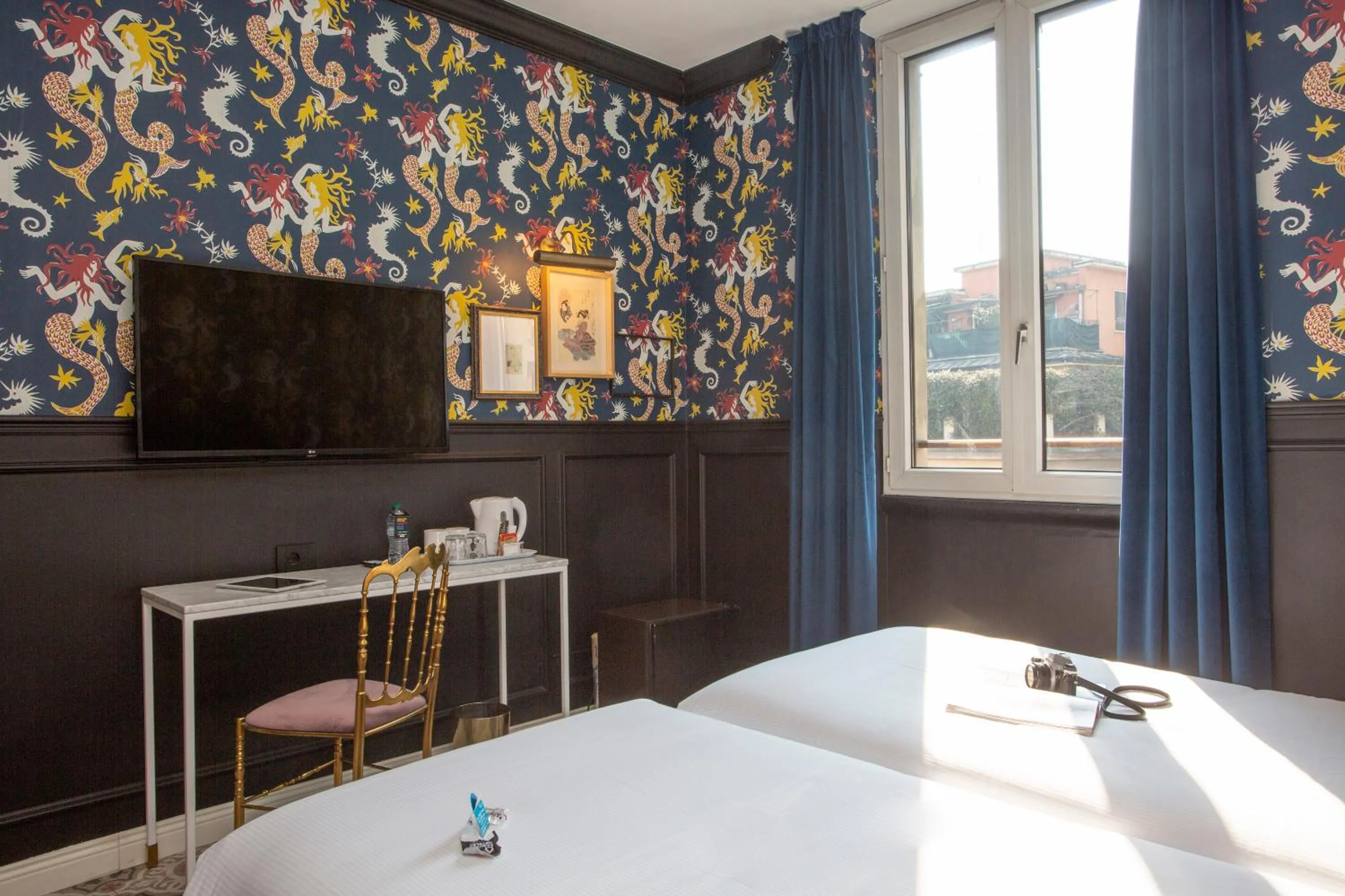 Photo of the whole room, Bed in Casual Eclettico Milano