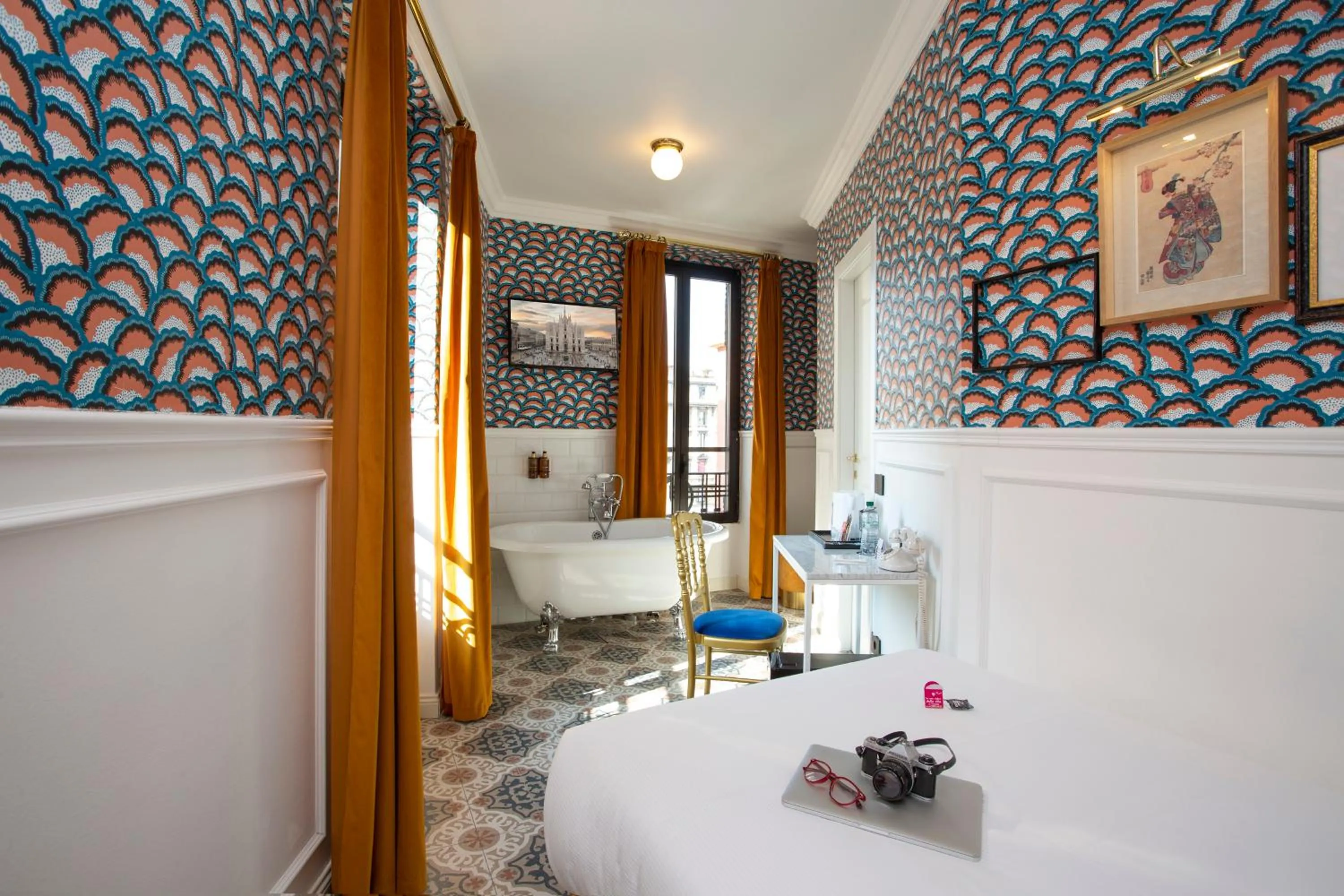 Photo of the whole room, Bed in Casual Eclettico Milano