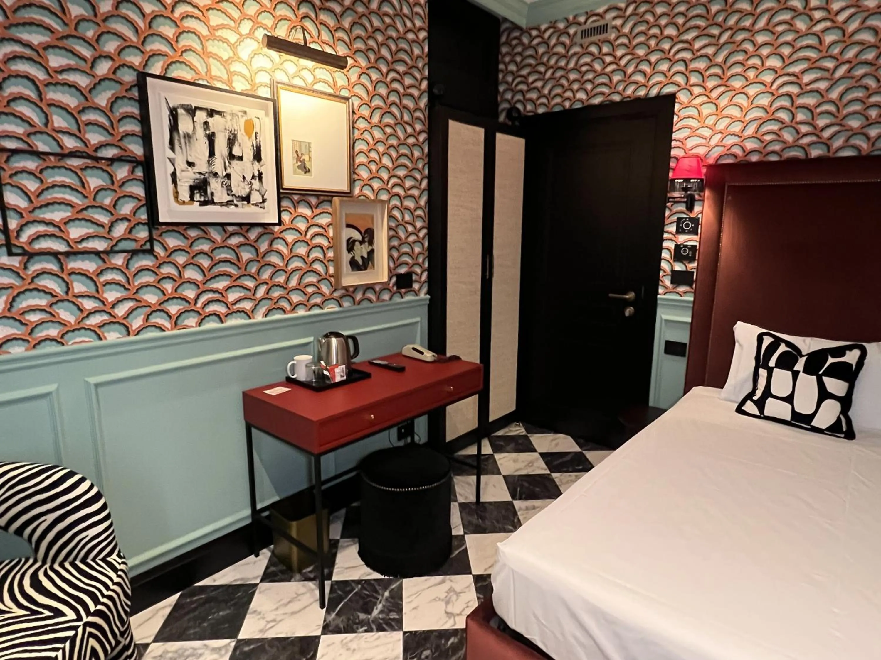 Bedroom, Bed in Demidoff Hotel Milano