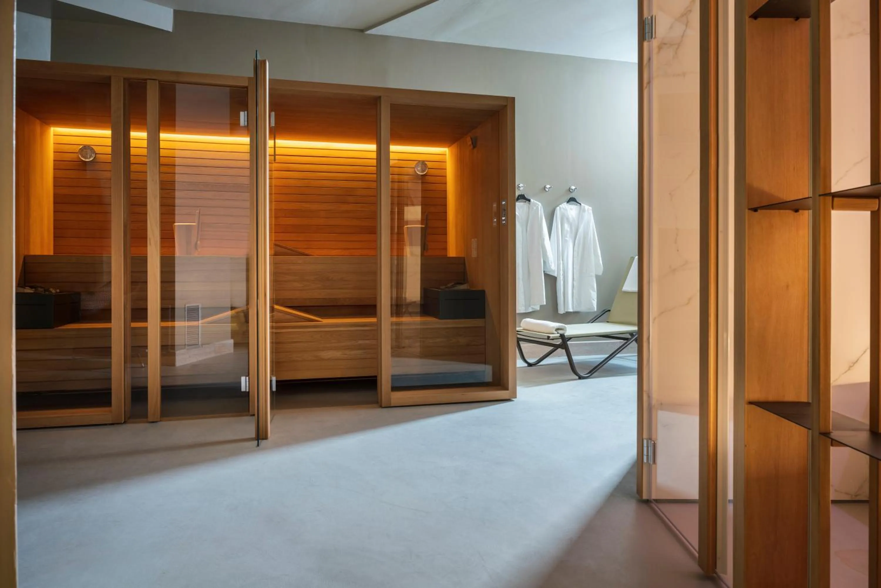 Sauna, Bed in Perugia Park Hotel