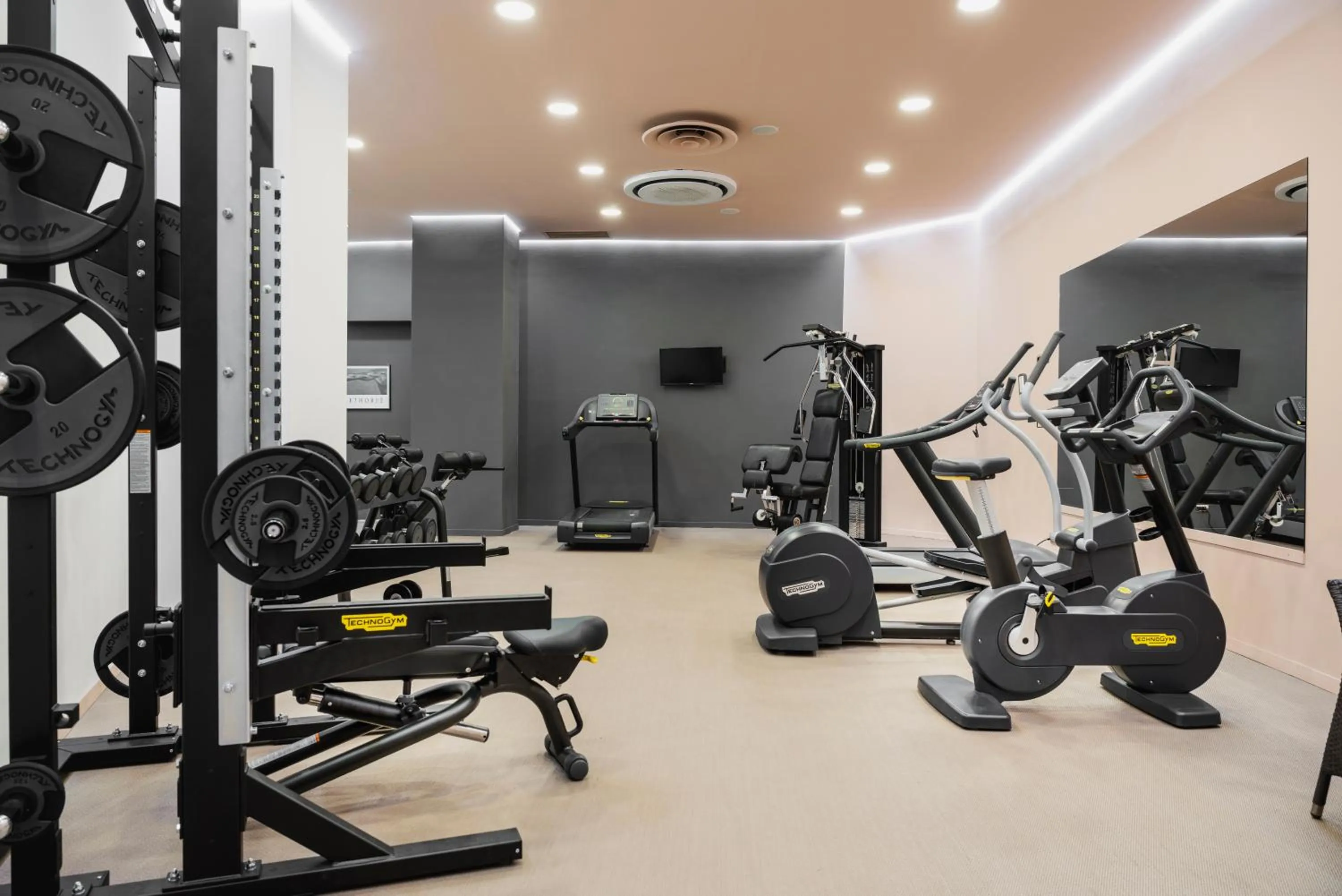 Fitness centre/facilities in Perugia Park Hotel