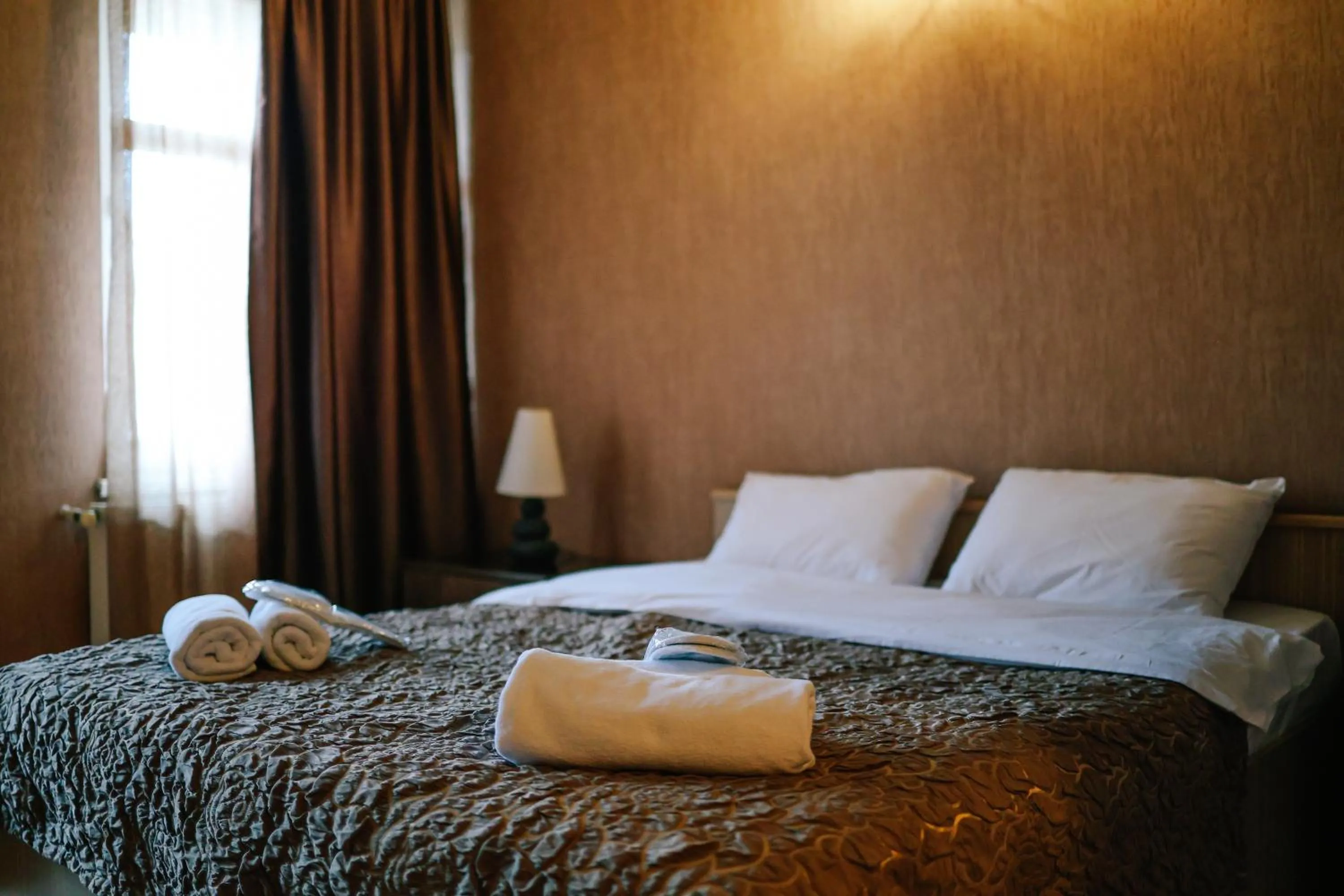 View (from property/room), Bed in Hotel Darchi