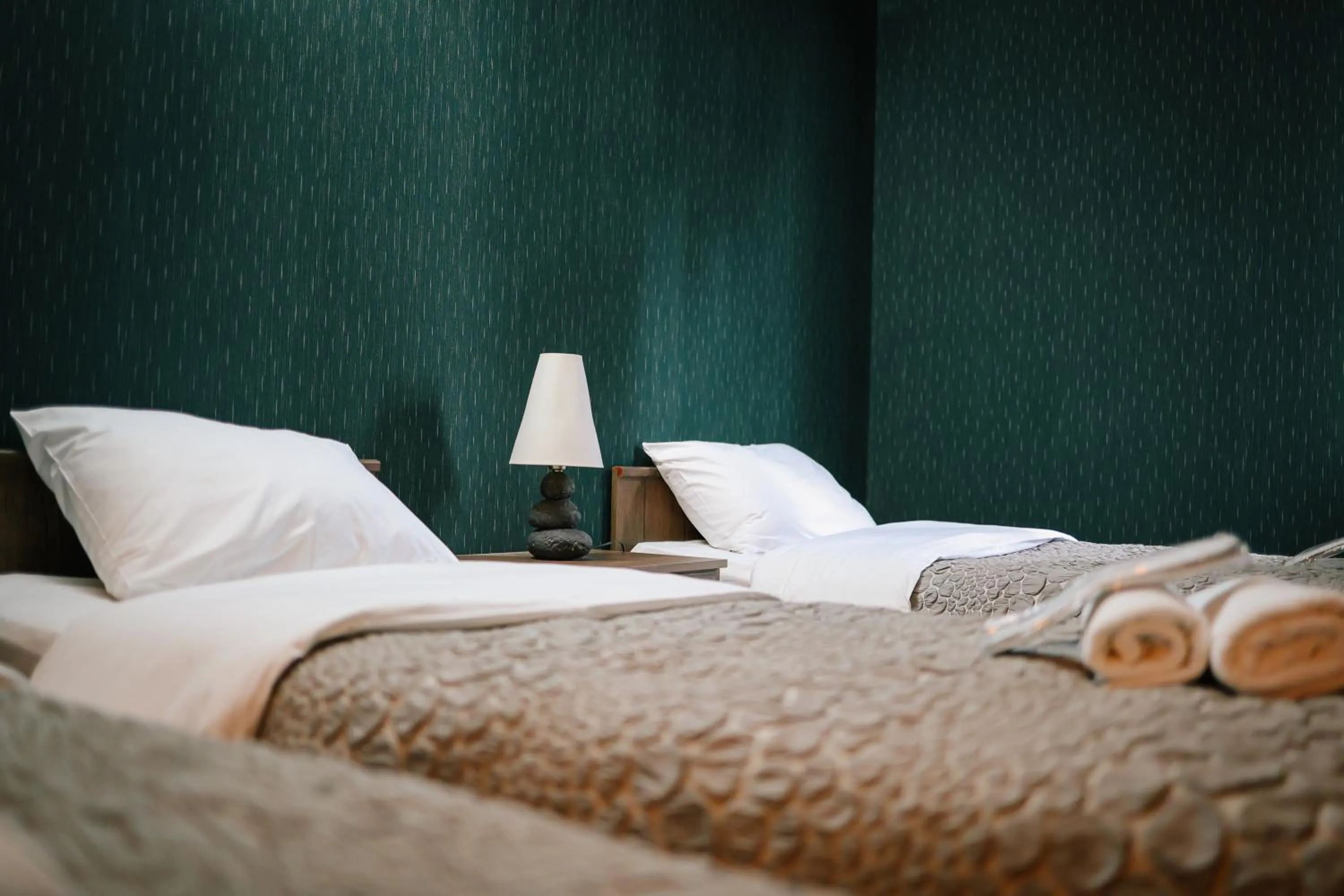 View (from property/room), Bed in Hotel Darchi