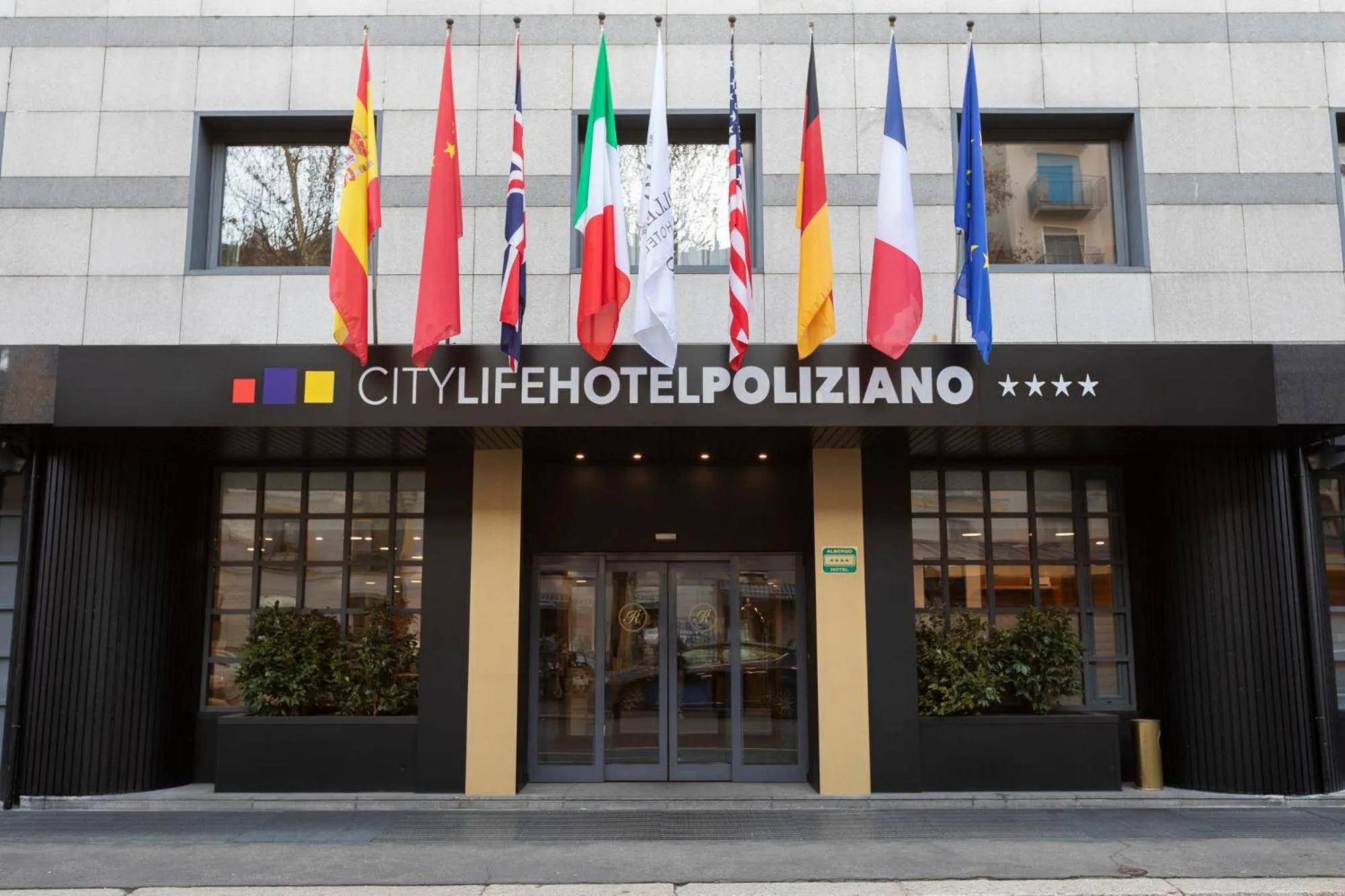 Property building in City Life Hotel Poliziano, by R Collection Hotels