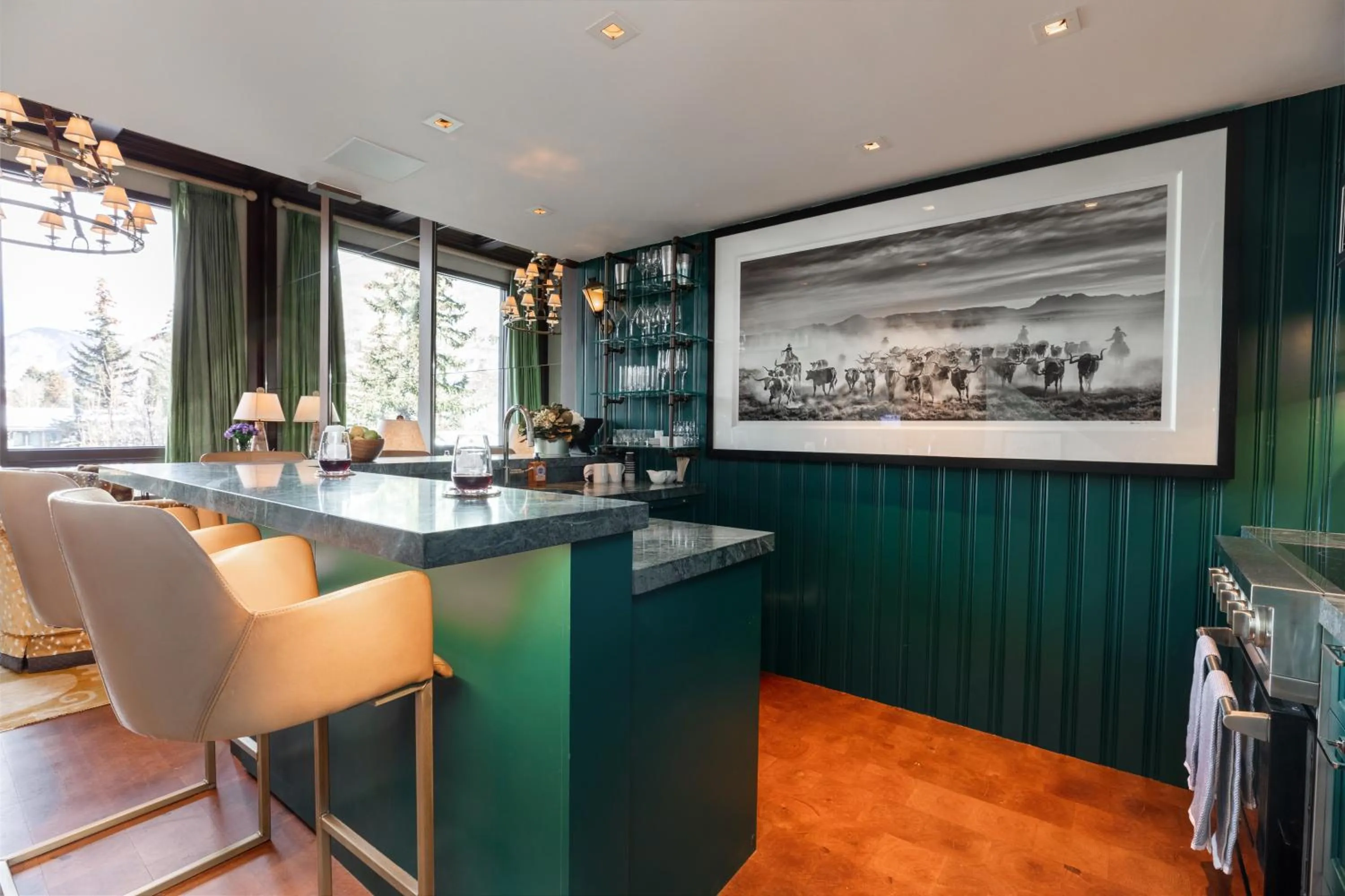 Kitchen or kitchenette in Lodge at Vail Condominiums