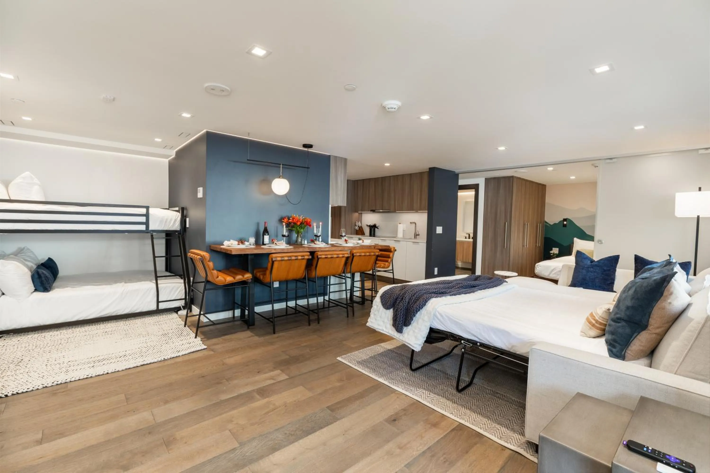 Bed in Lodge at Vail Condominiums