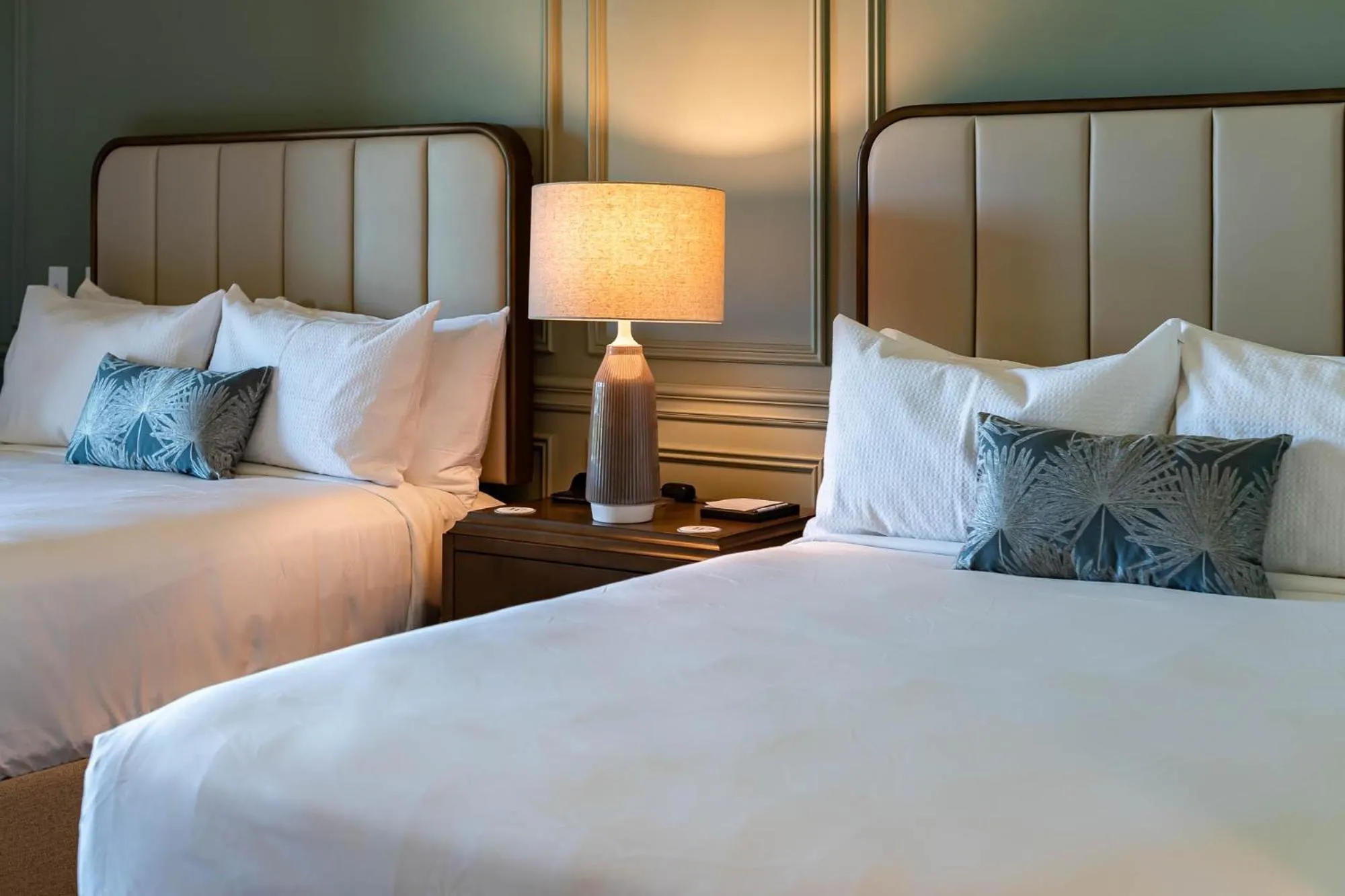 Bed in Camp Creek Inn