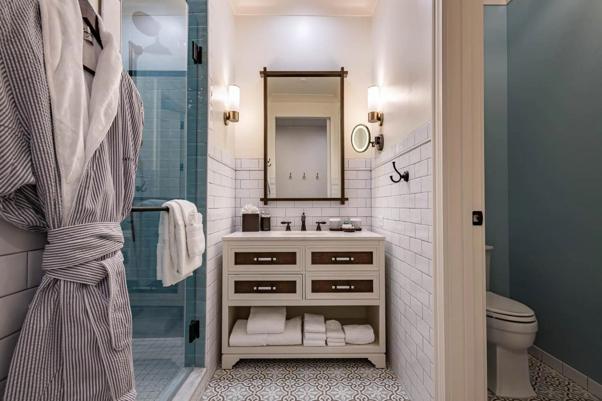 Bathroom in Camp Creek Inn