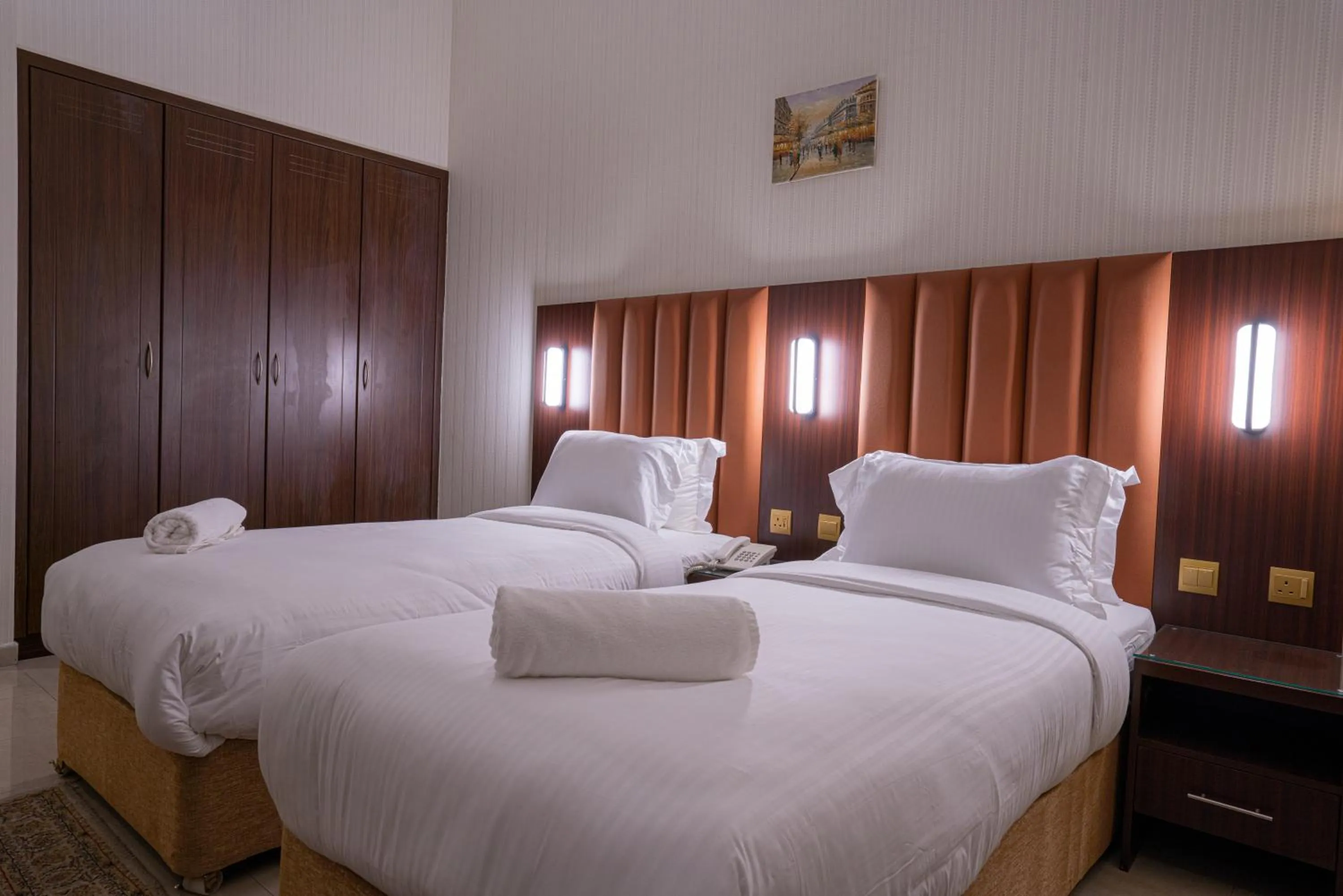 Bed in Vista City Hotel