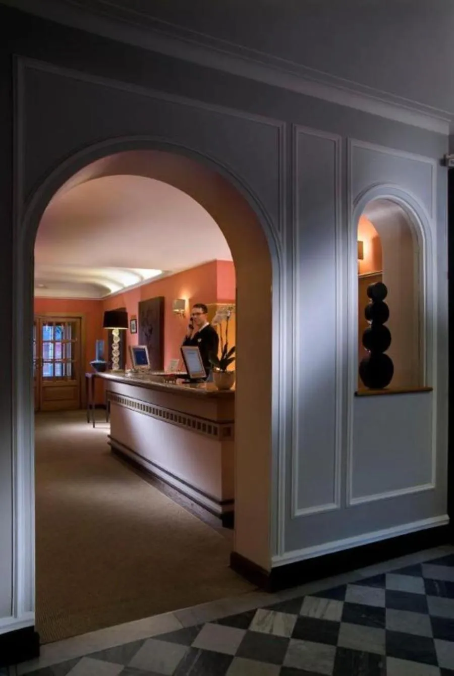 Seating area in Best Western Hotel Piemontese