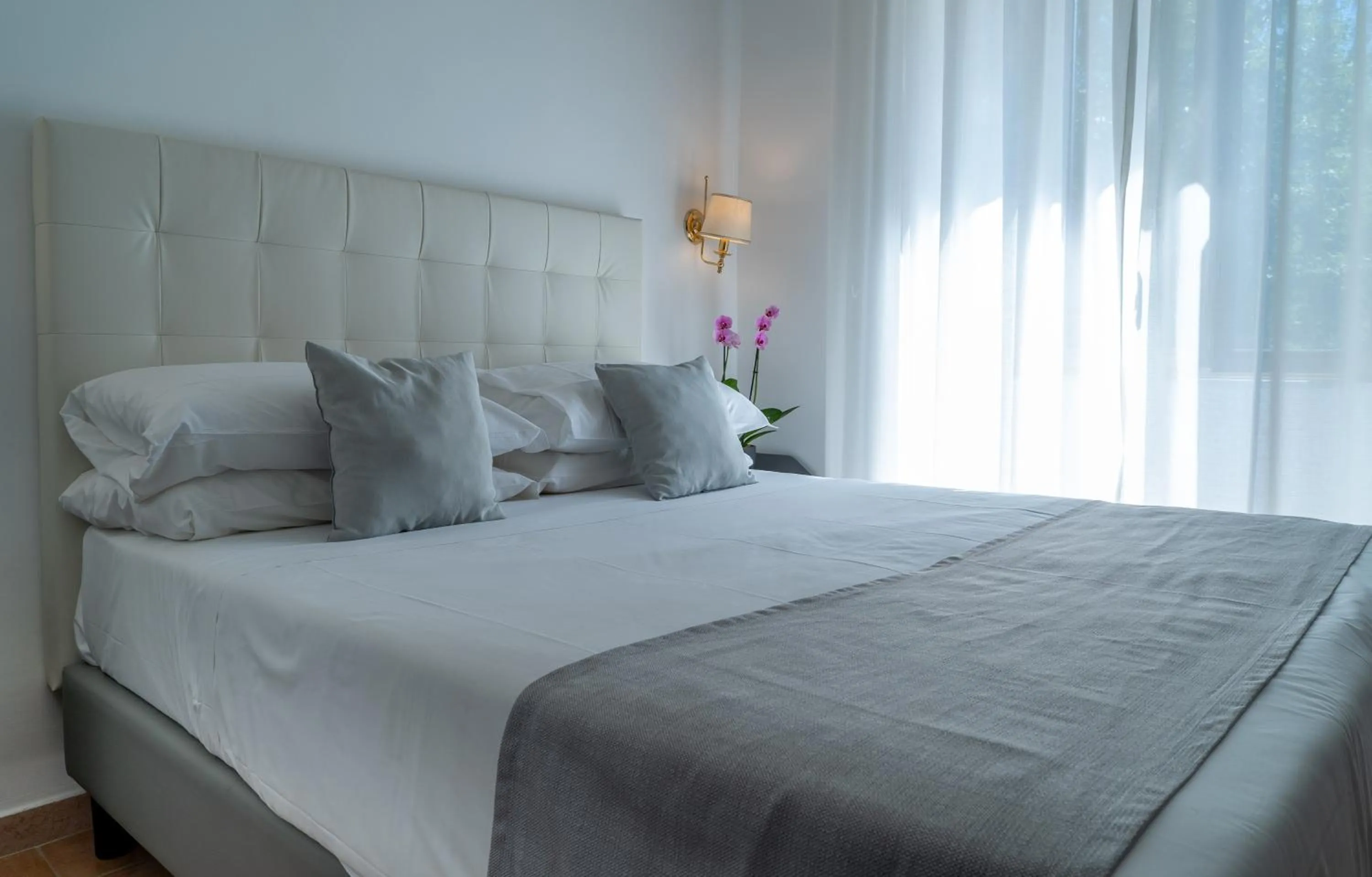 Bedroom, Bed in Hotel Gabriella