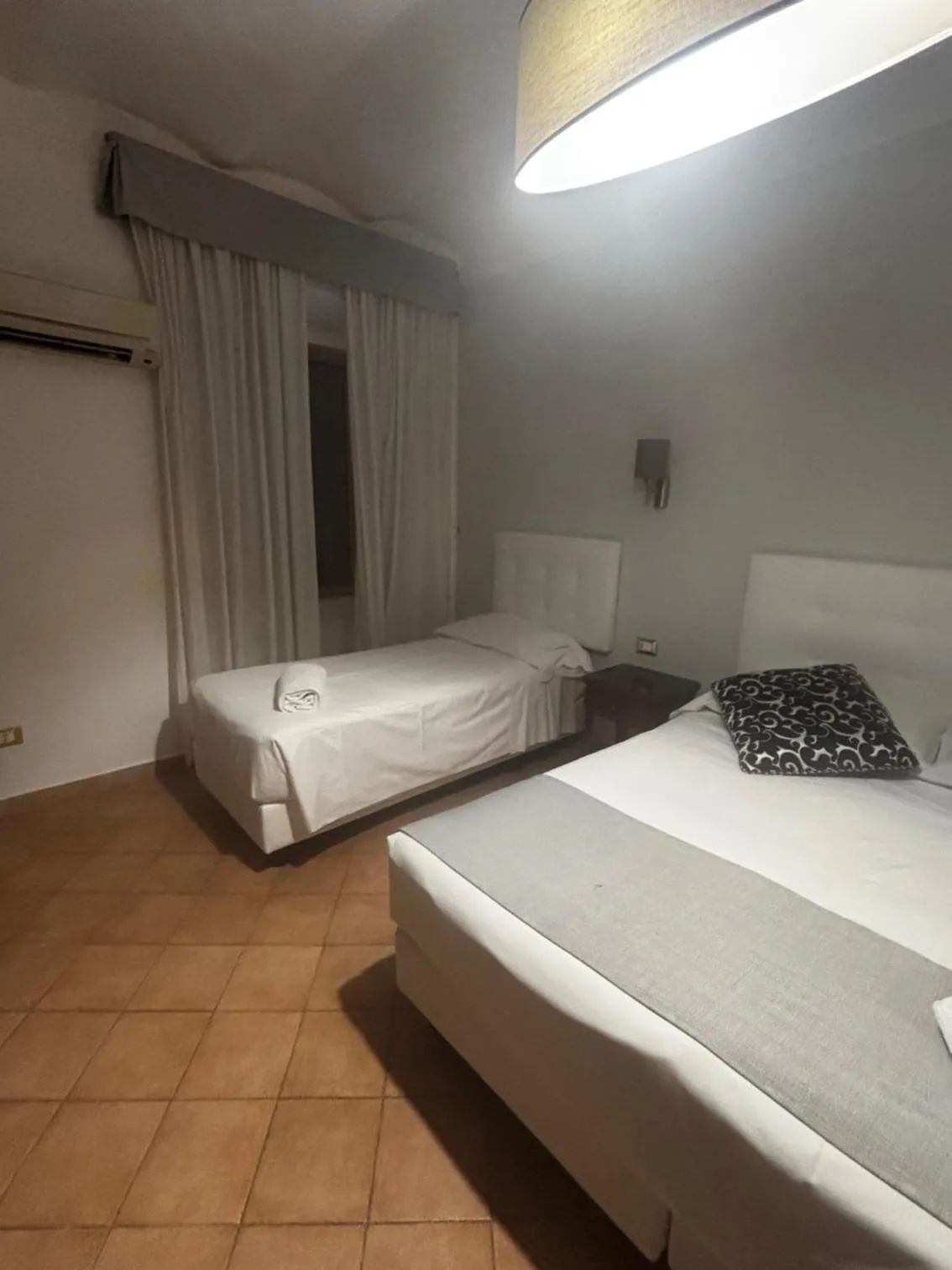 Bed in Hotel Gabriella