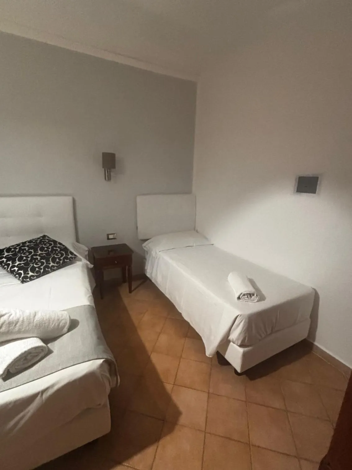 Bed in Hotel Gabriella