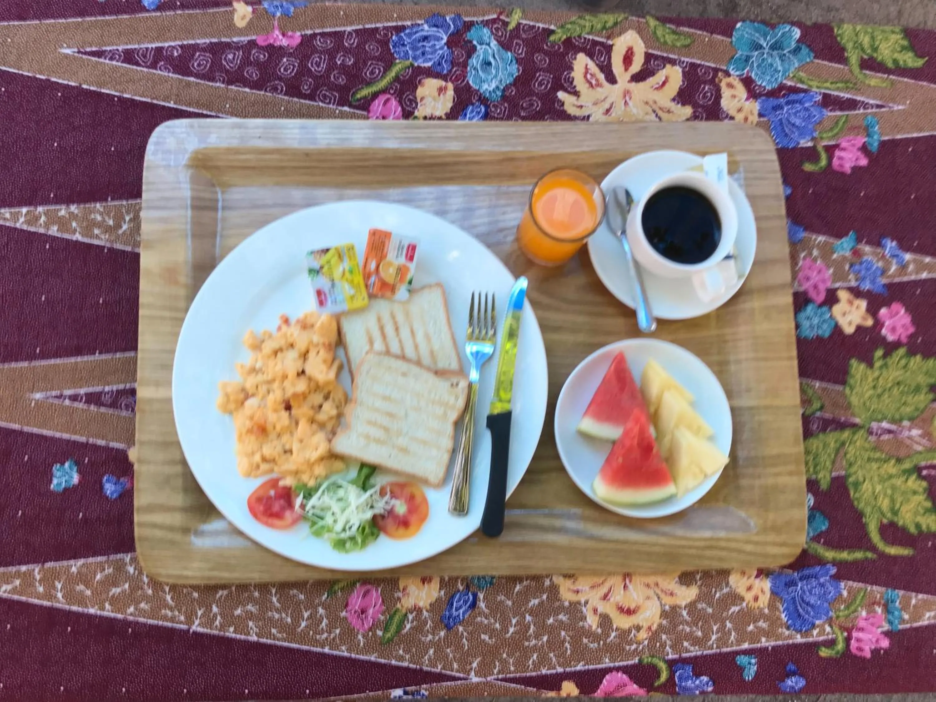 Breakfast in Lipe Garden Beach Resort