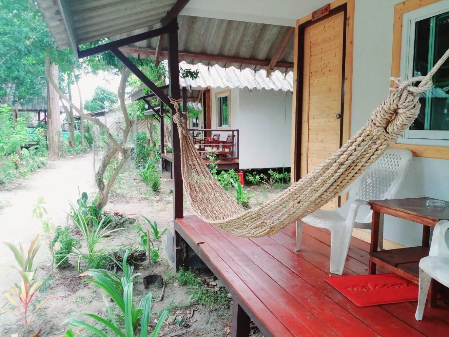 Garden view in Lipe Garden Beach Resort