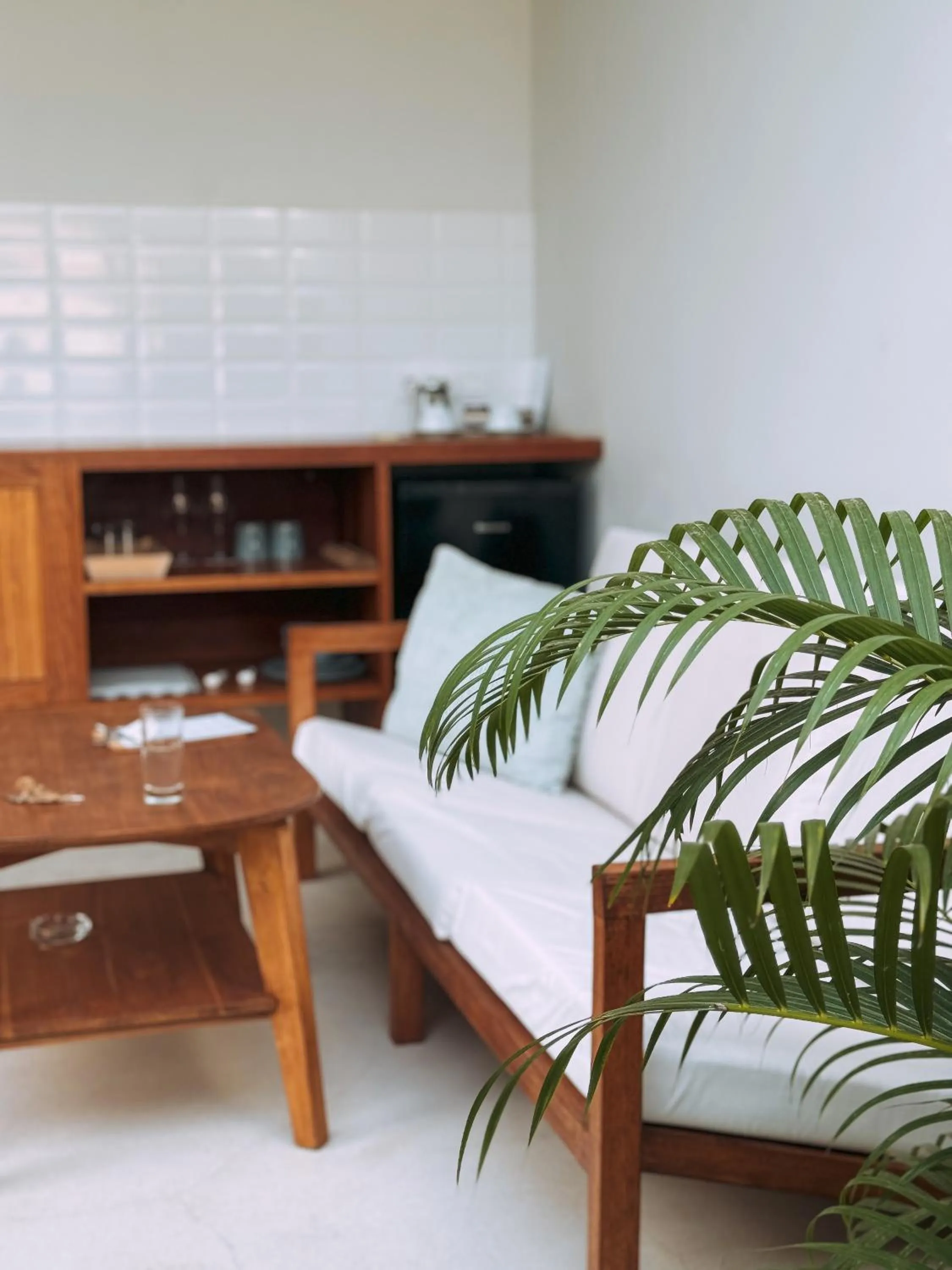 Kitchen or kitchenette, Bed in Adults-Only Luxury Studio Private Pool & Free Gym