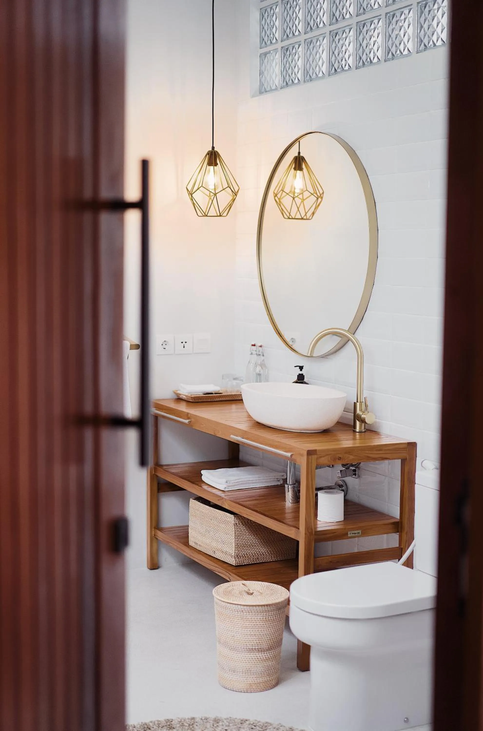 Bathroom in Adults-Only Luxury Studio Private Pool & Free Gym