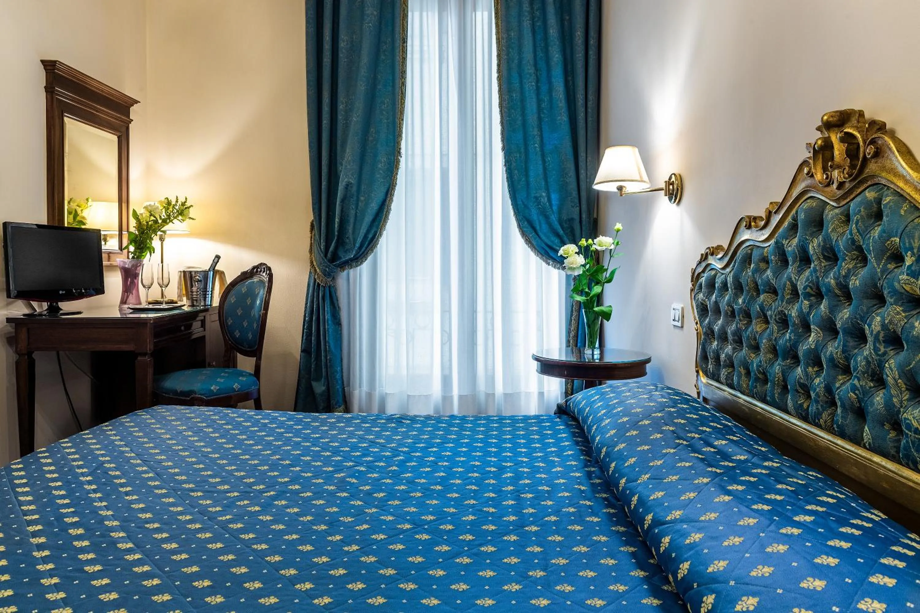 Bed in Locanda Sant'Agostin