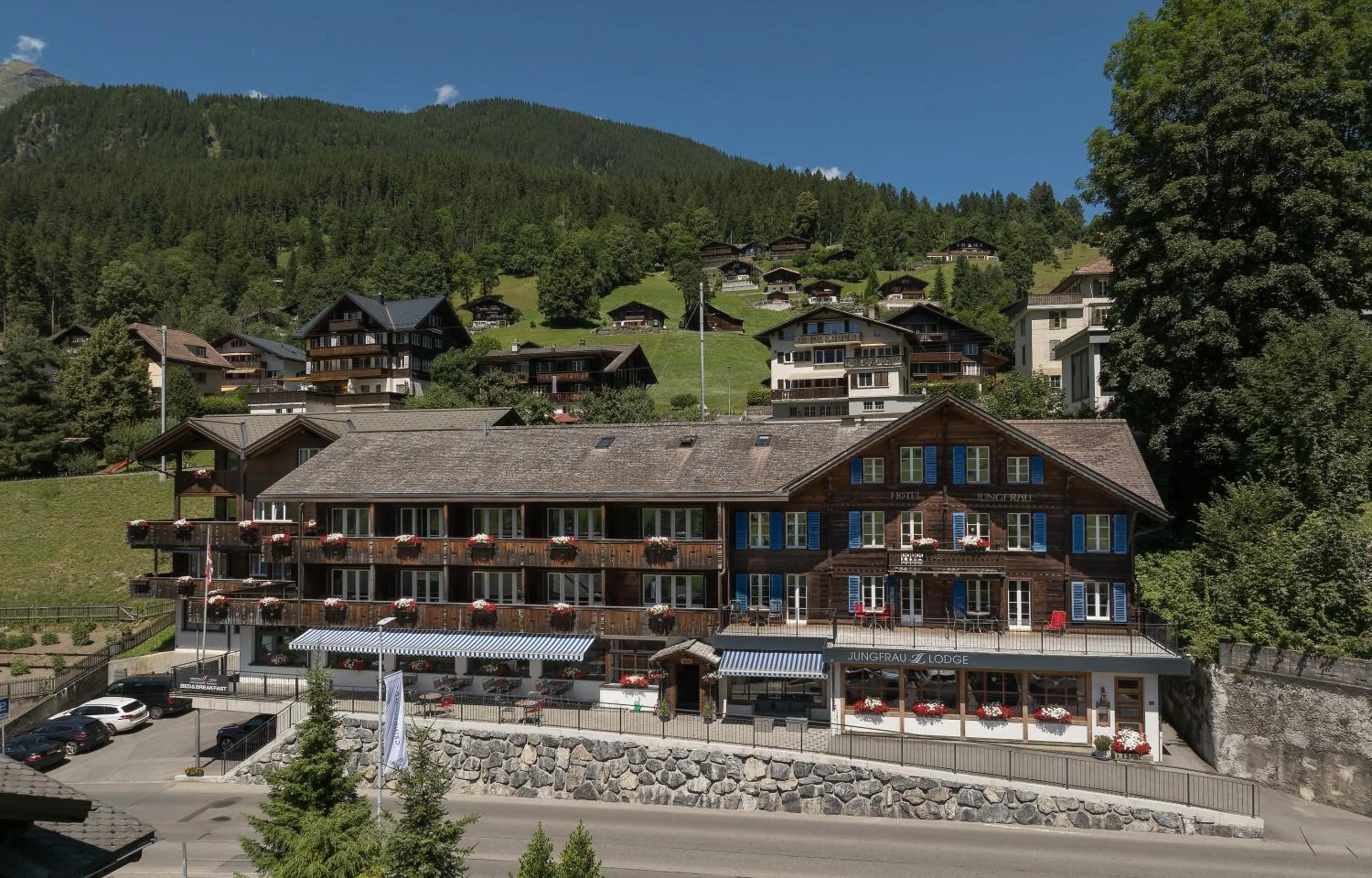 Property building in Apartment Jungfrau Lodge