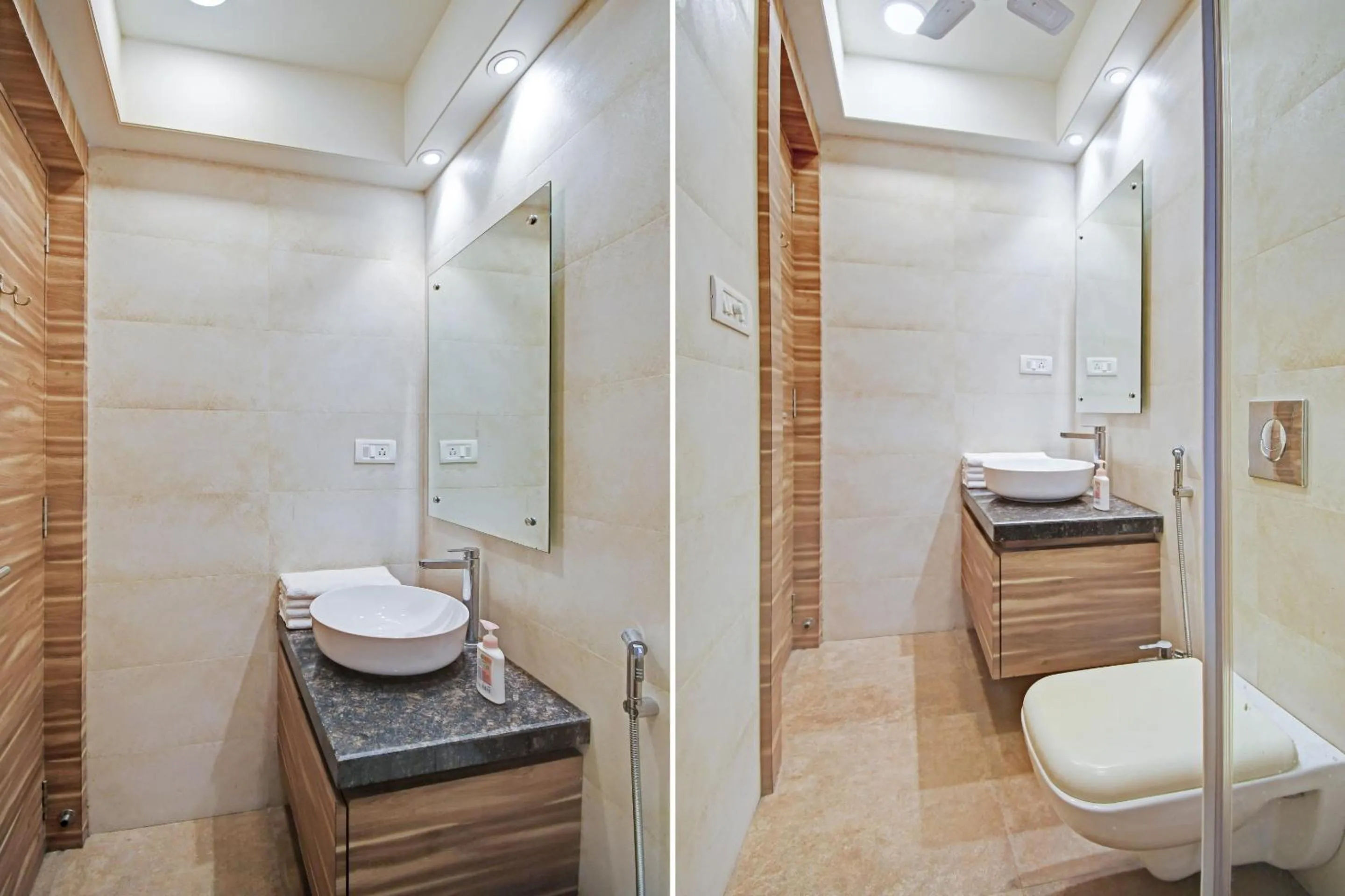 Bathroom in Super Townhouse Hotel All In One Near City Centre Salt Lake