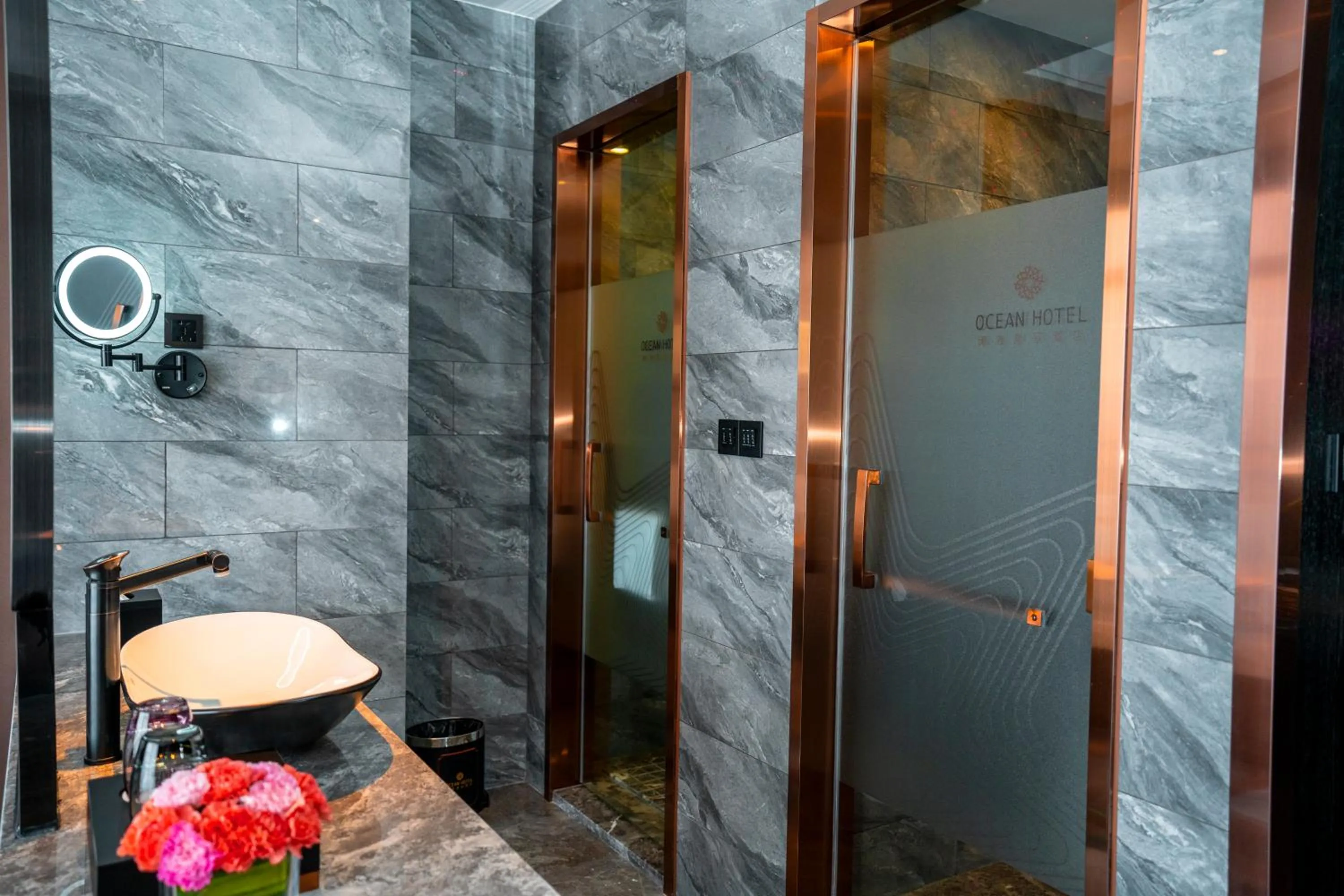 Bathroom in OCEAN HOTEL