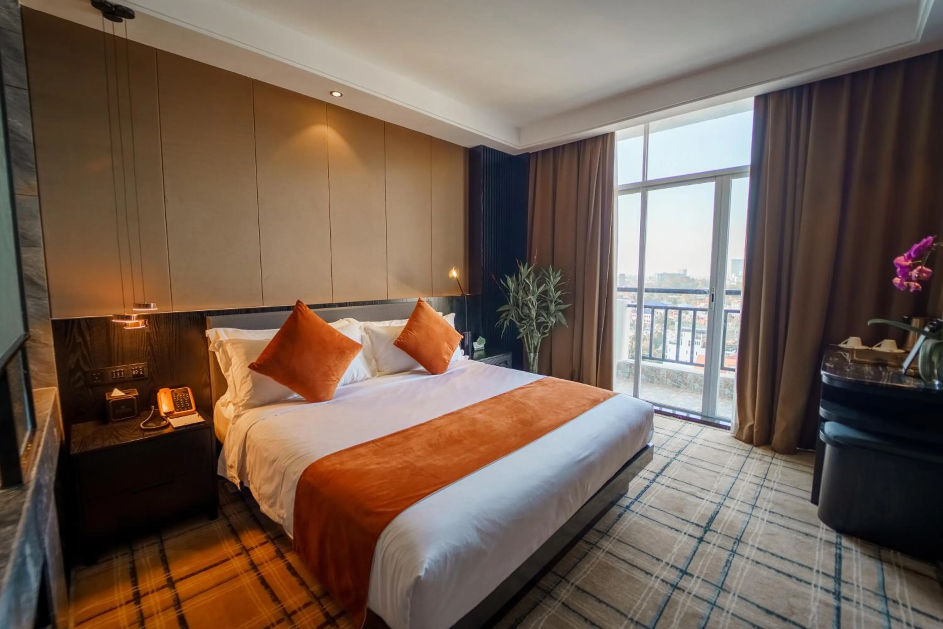 Bedroom, Bed in OCEAN HOTEL