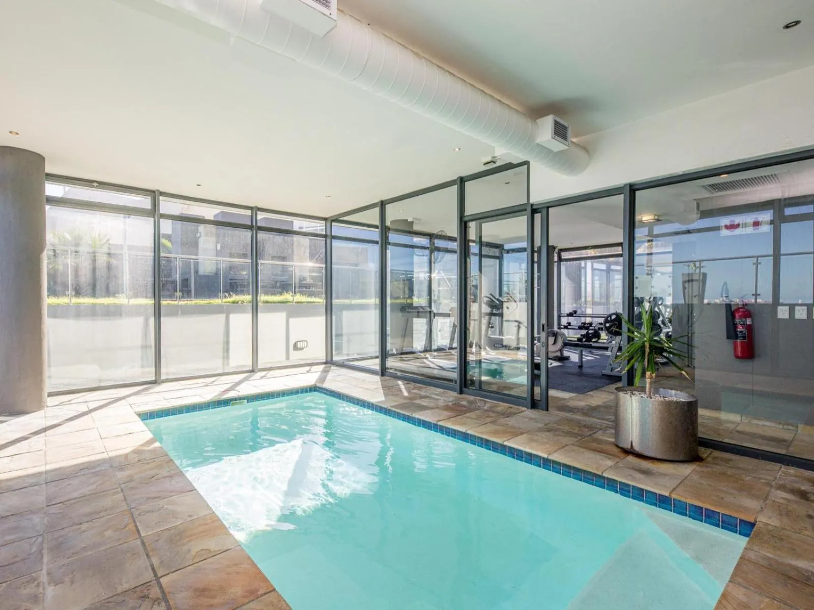 Swimming pool in Infinity Self Catering Apartments