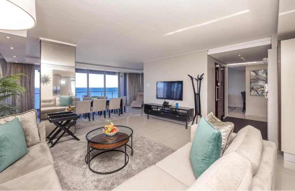 Communal lounge/ TV room in Infinity Self Catering Apartments