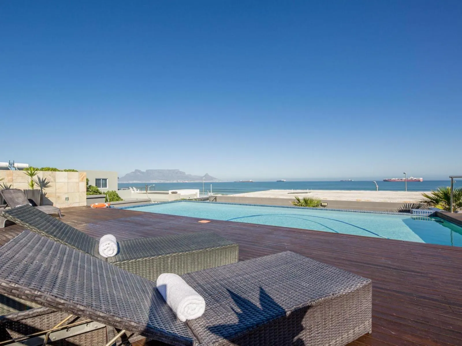 Sea view in Infinity Self Catering Apartments