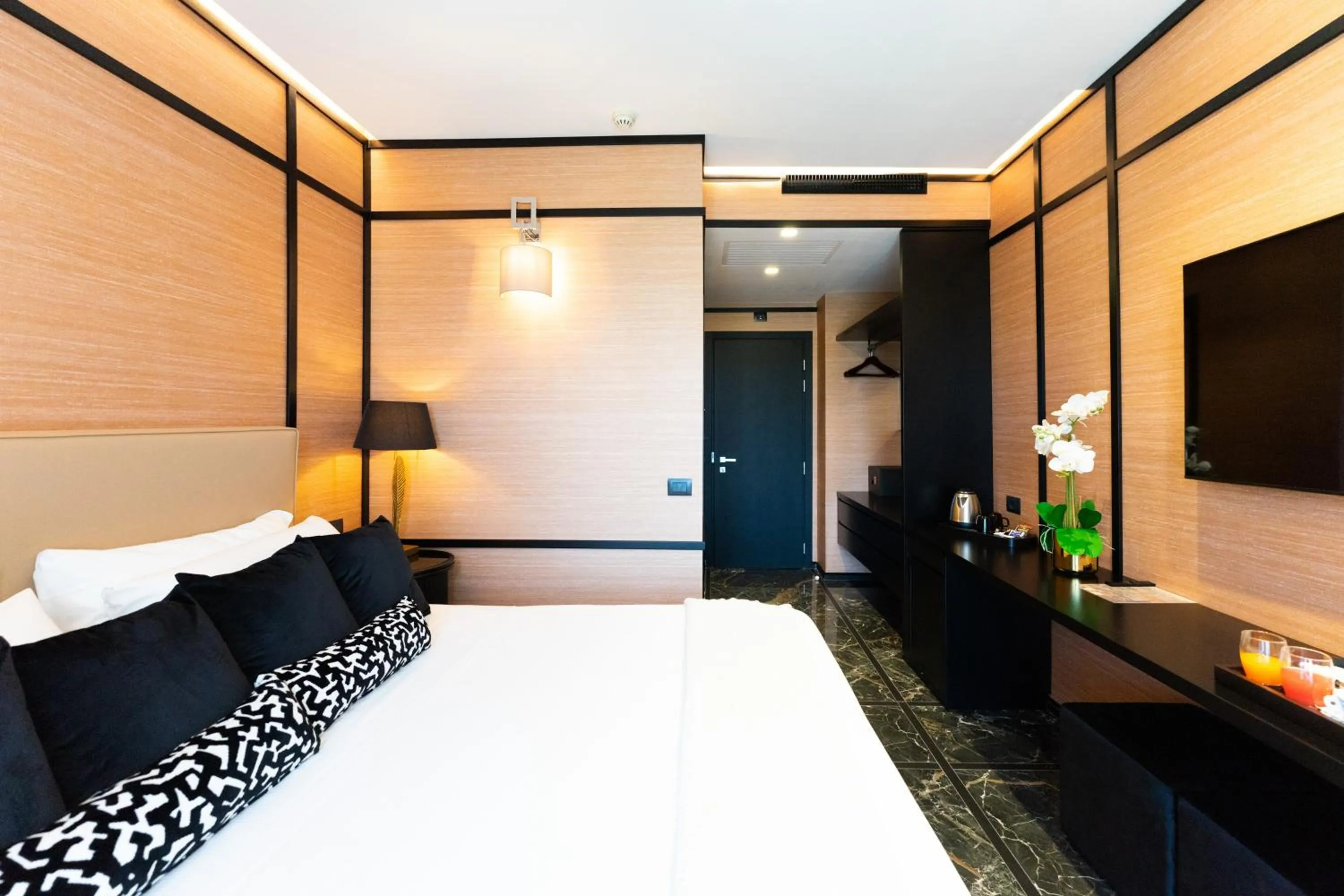 Bedroom, Bed in Hotel Il Gabbiano