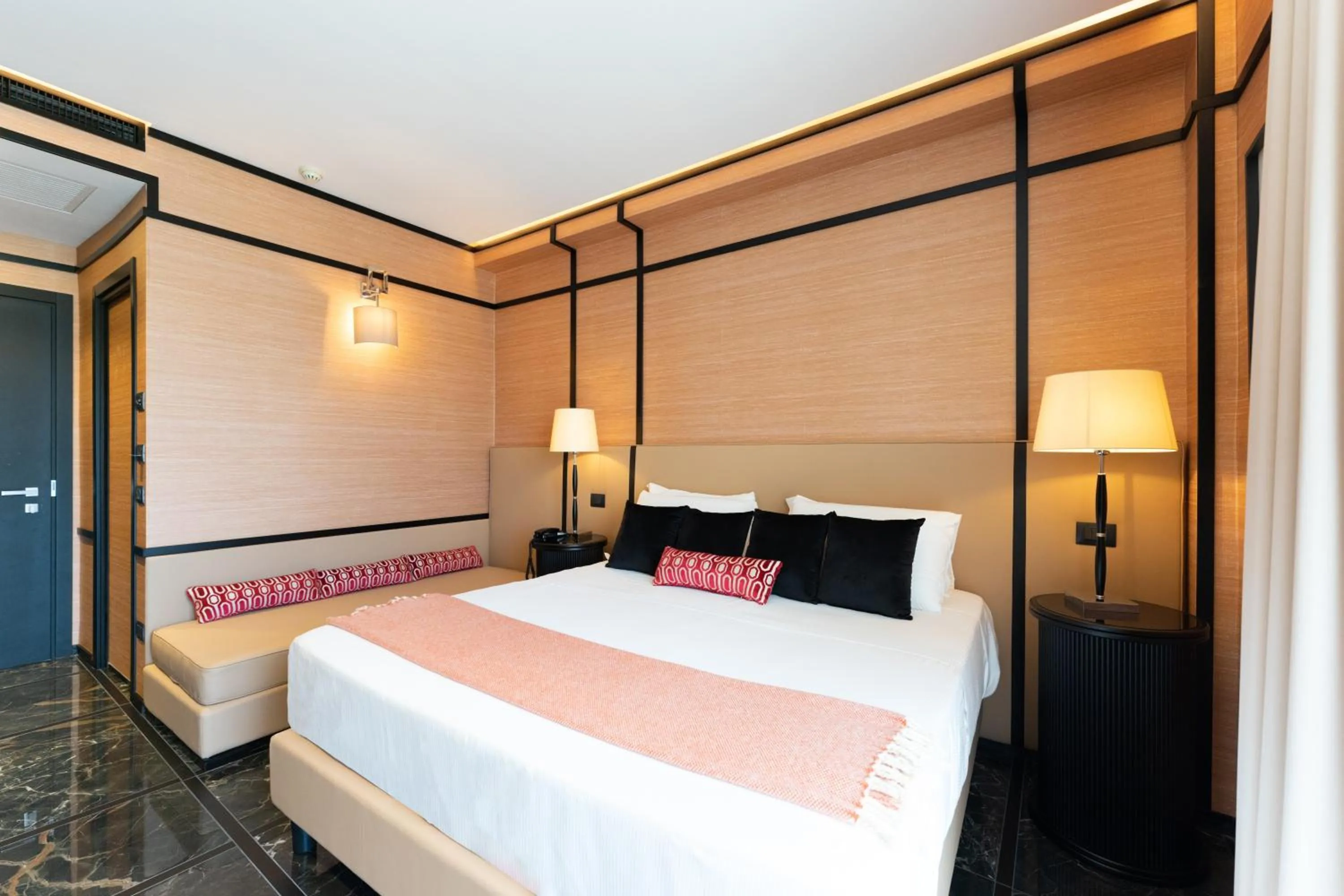 Bedroom, Bed in Hotel Il Gabbiano