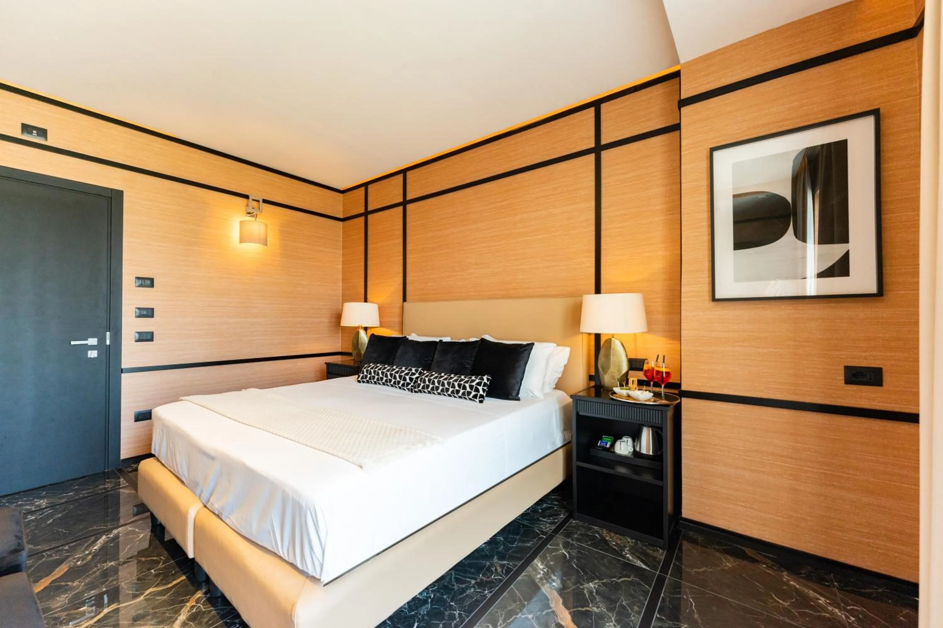 Bedroom, Bed in Hotel Il Gabbiano