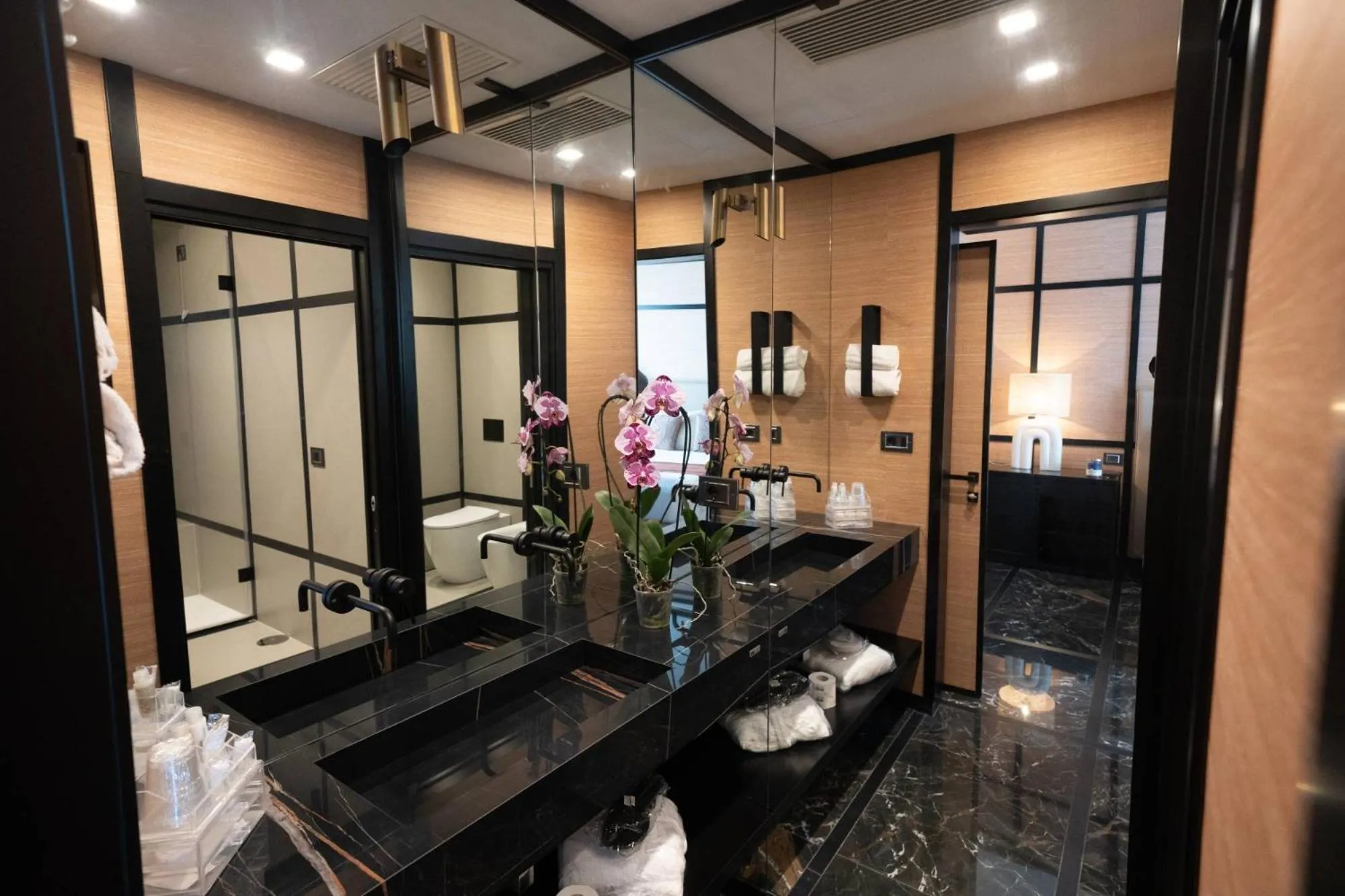 Bathroom in Hotel Il Gabbiano