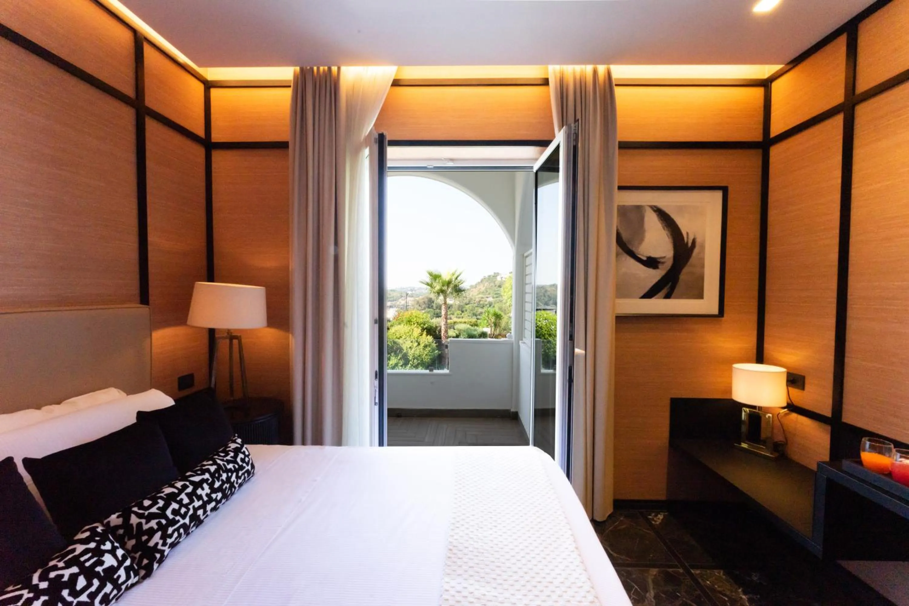 Bedroom, Bed in Hotel Il Gabbiano