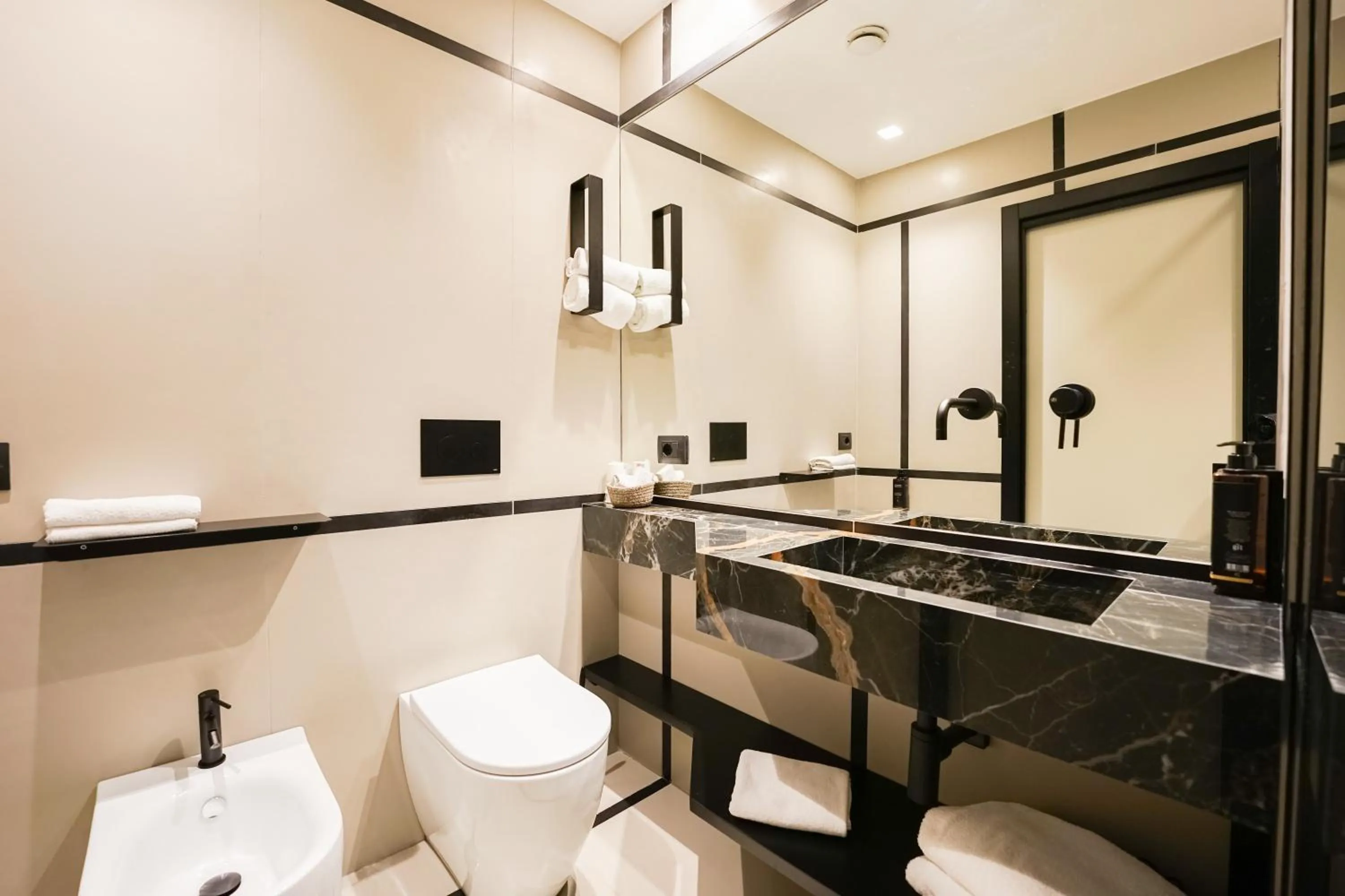 Bathroom in Hotel Il Gabbiano