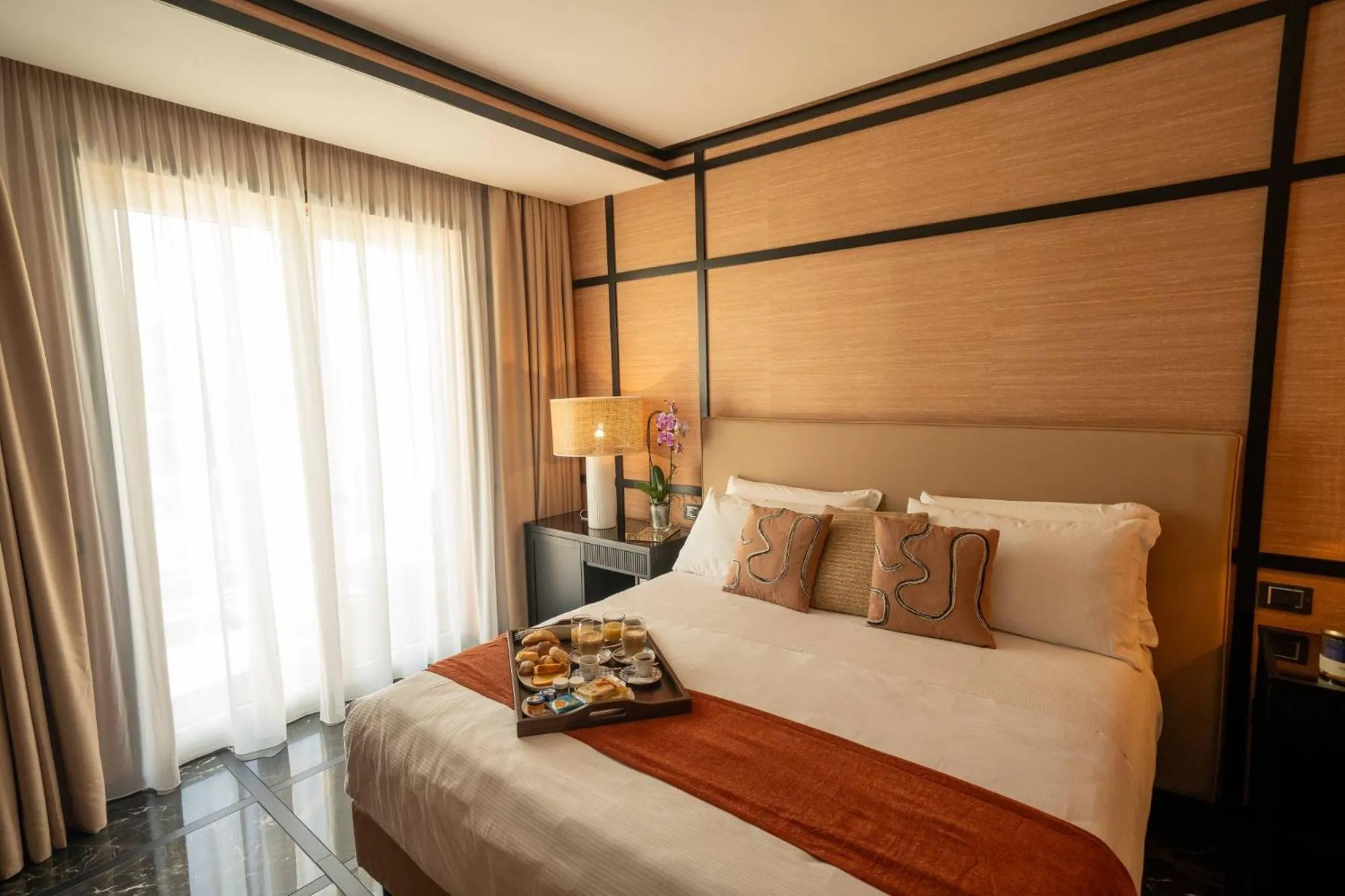 Bedroom, Bed in Hotel Il Gabbiano