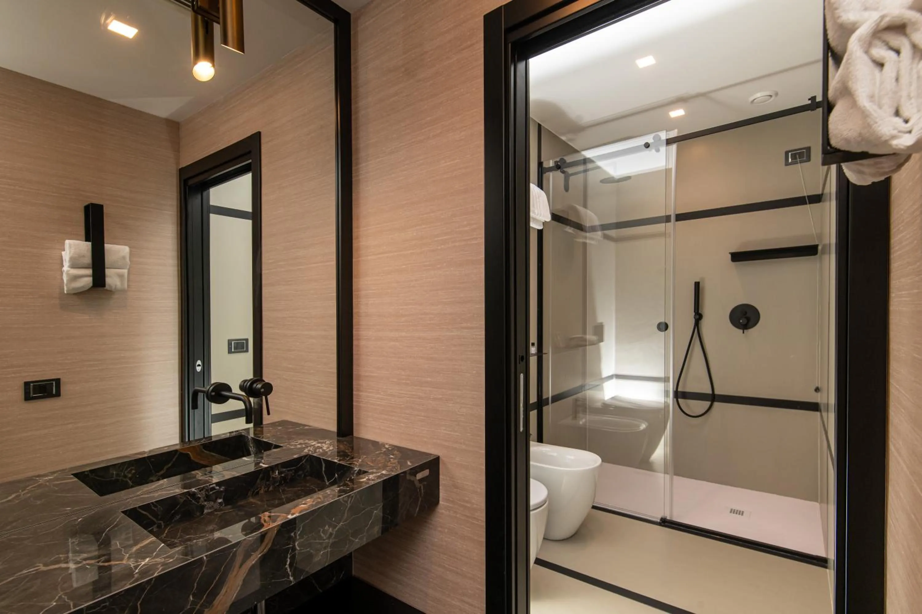 Bathroom in Hotel Il Gabbiano