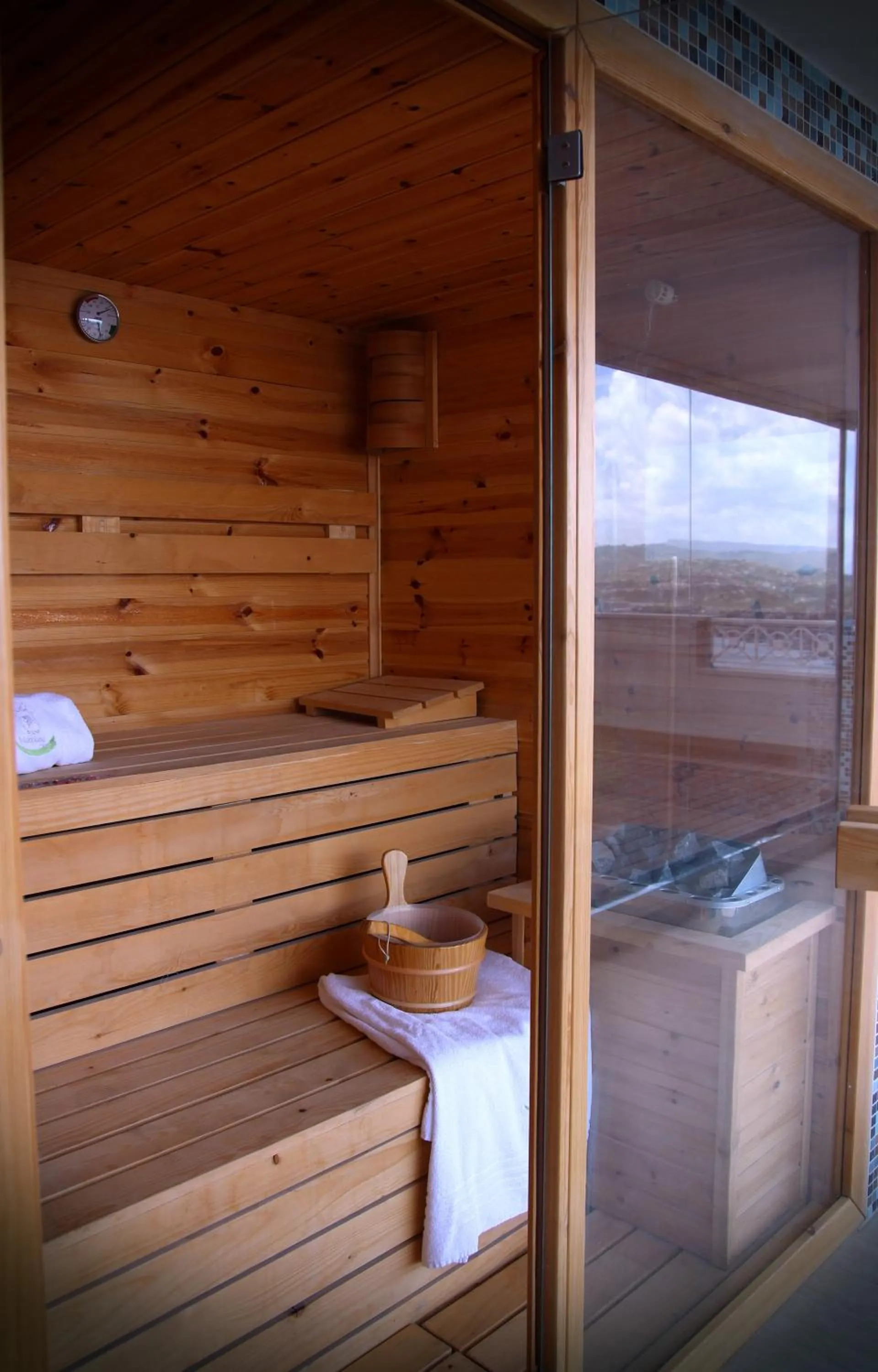 Sauna in Hotel Il Gabbiano
