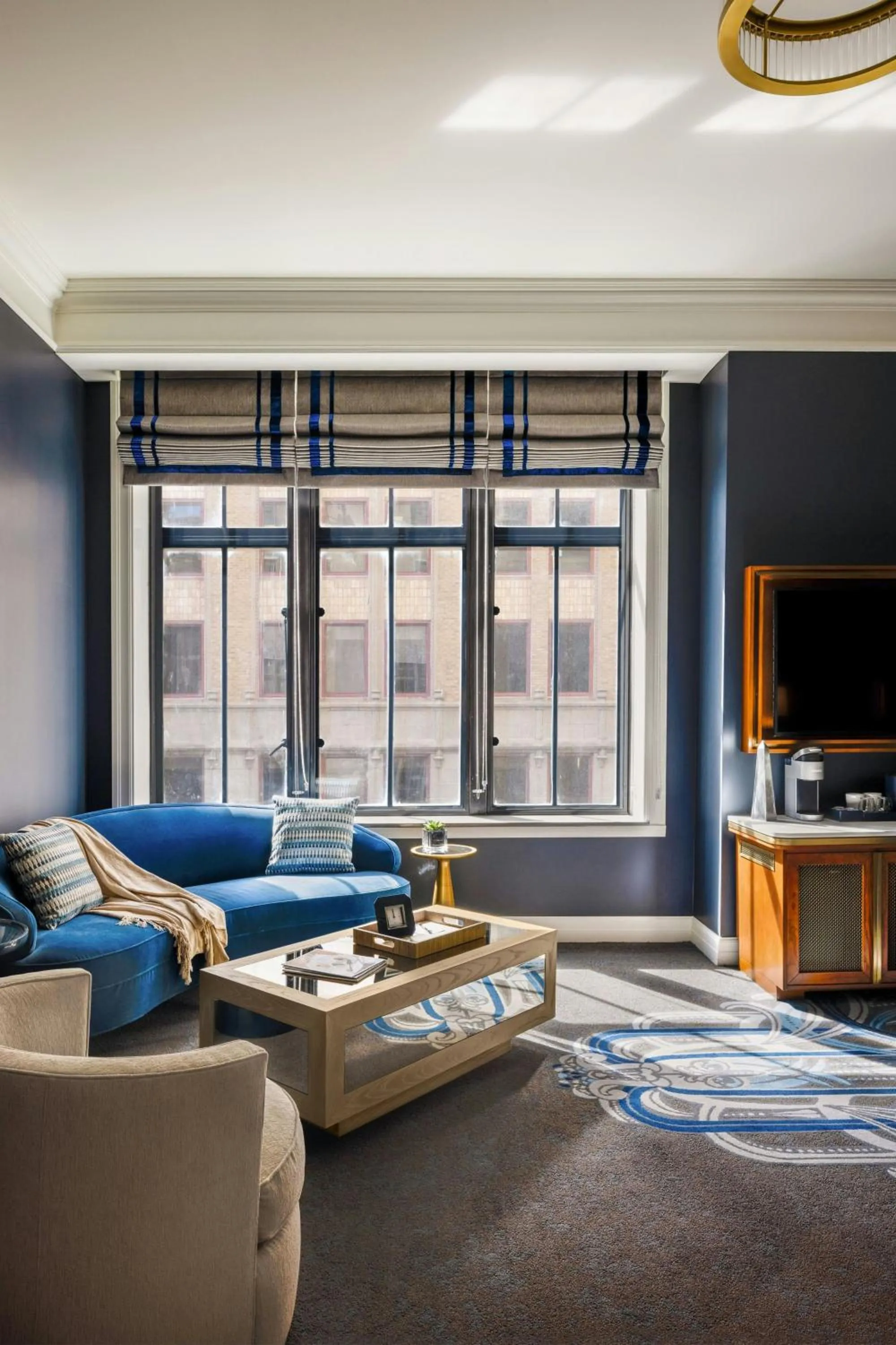 Living room in The National, Autograph Collection