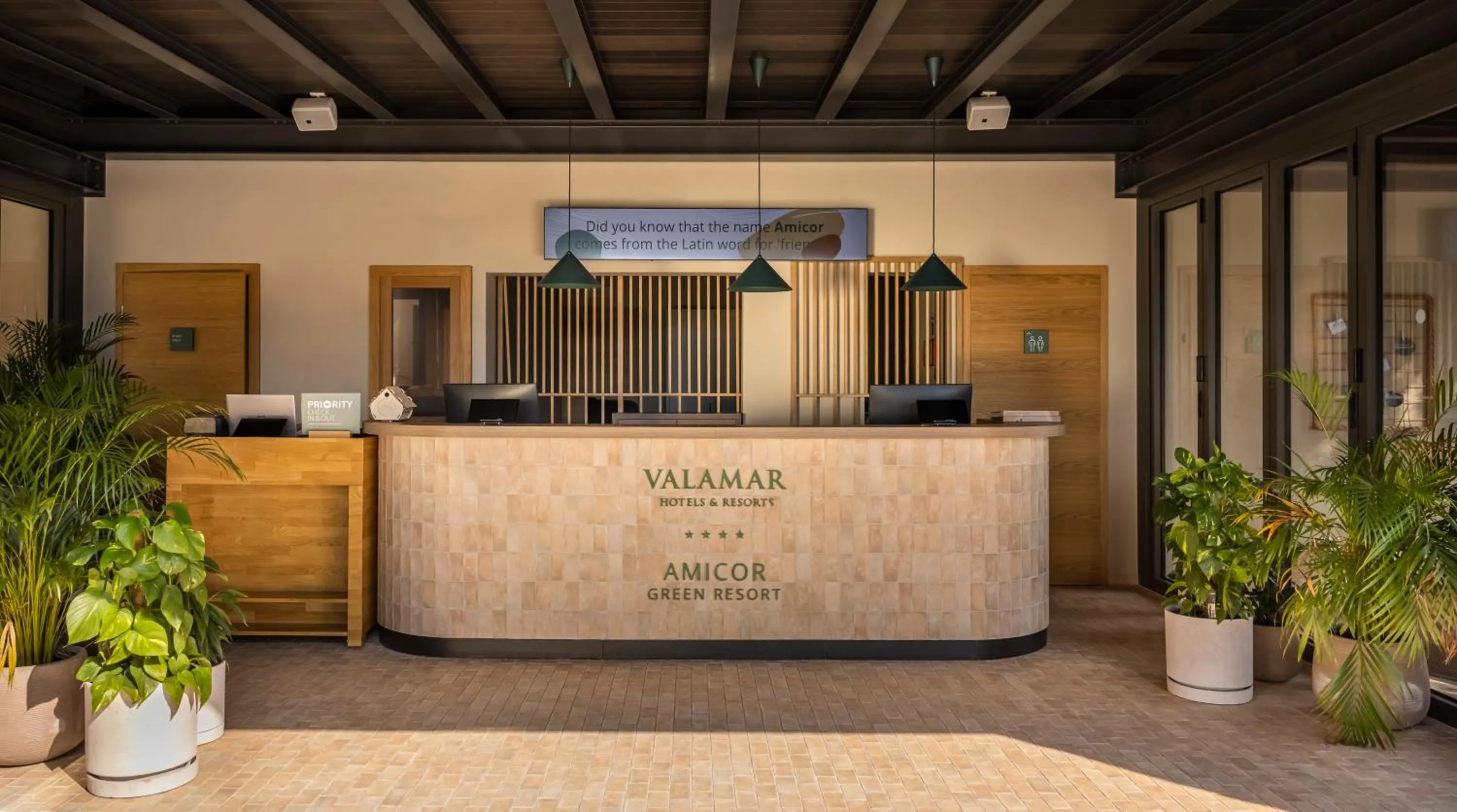 Lobby or reception in Valamar Amicor Resort