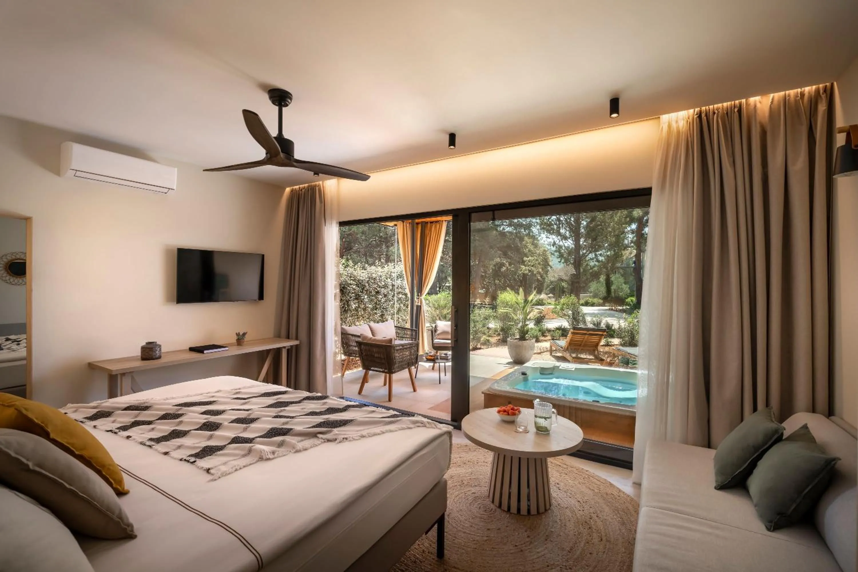 Bed in Valamar Amicor Resort